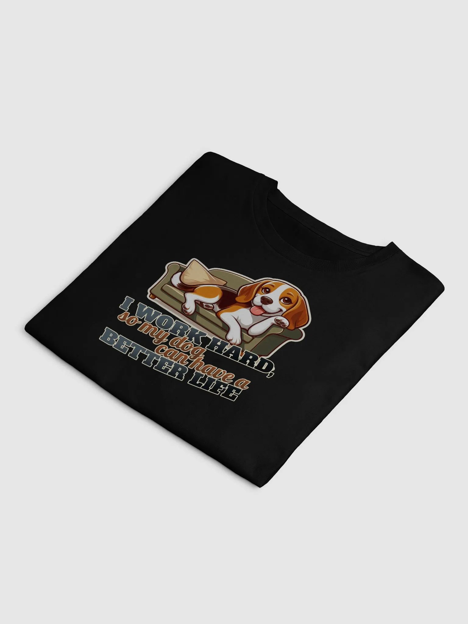 Work Hard - Beagle Sofa - Crop Top product image (18)