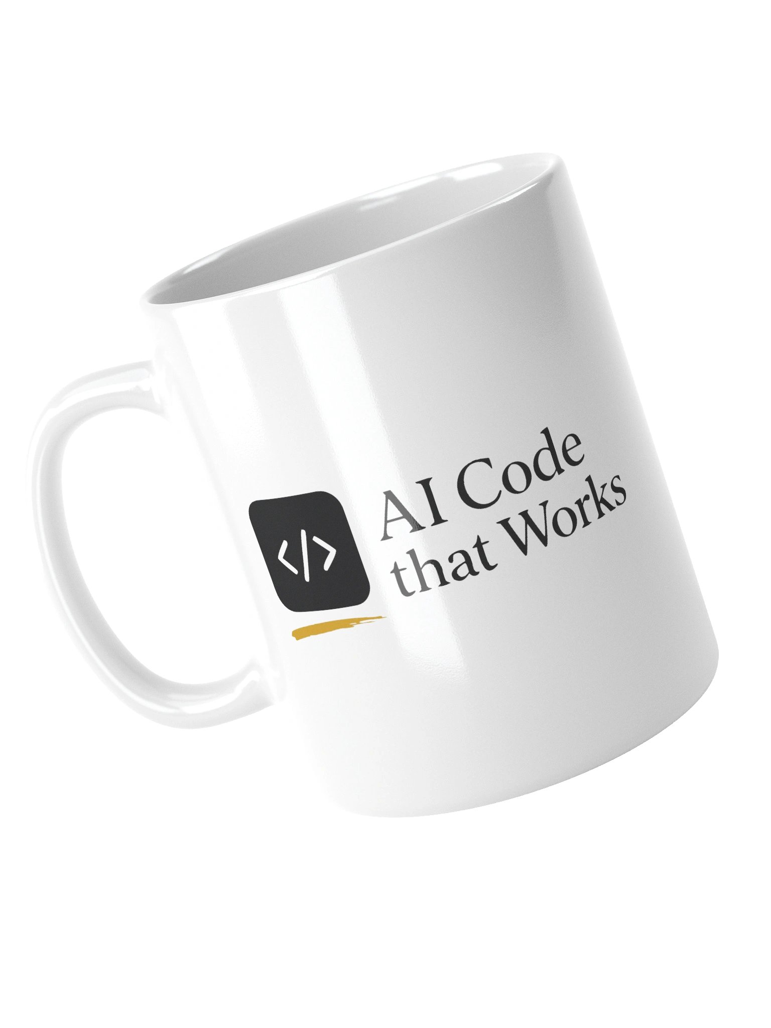 AI Code That Works Glossy Mug product image (5)