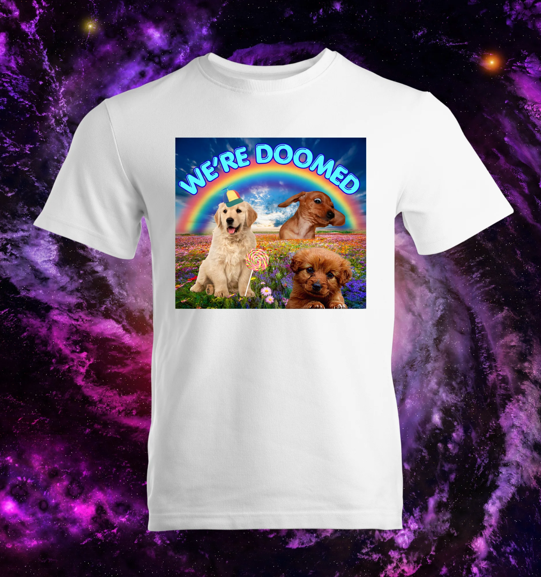 Doomed Pup Tee (Adult) product image (1)