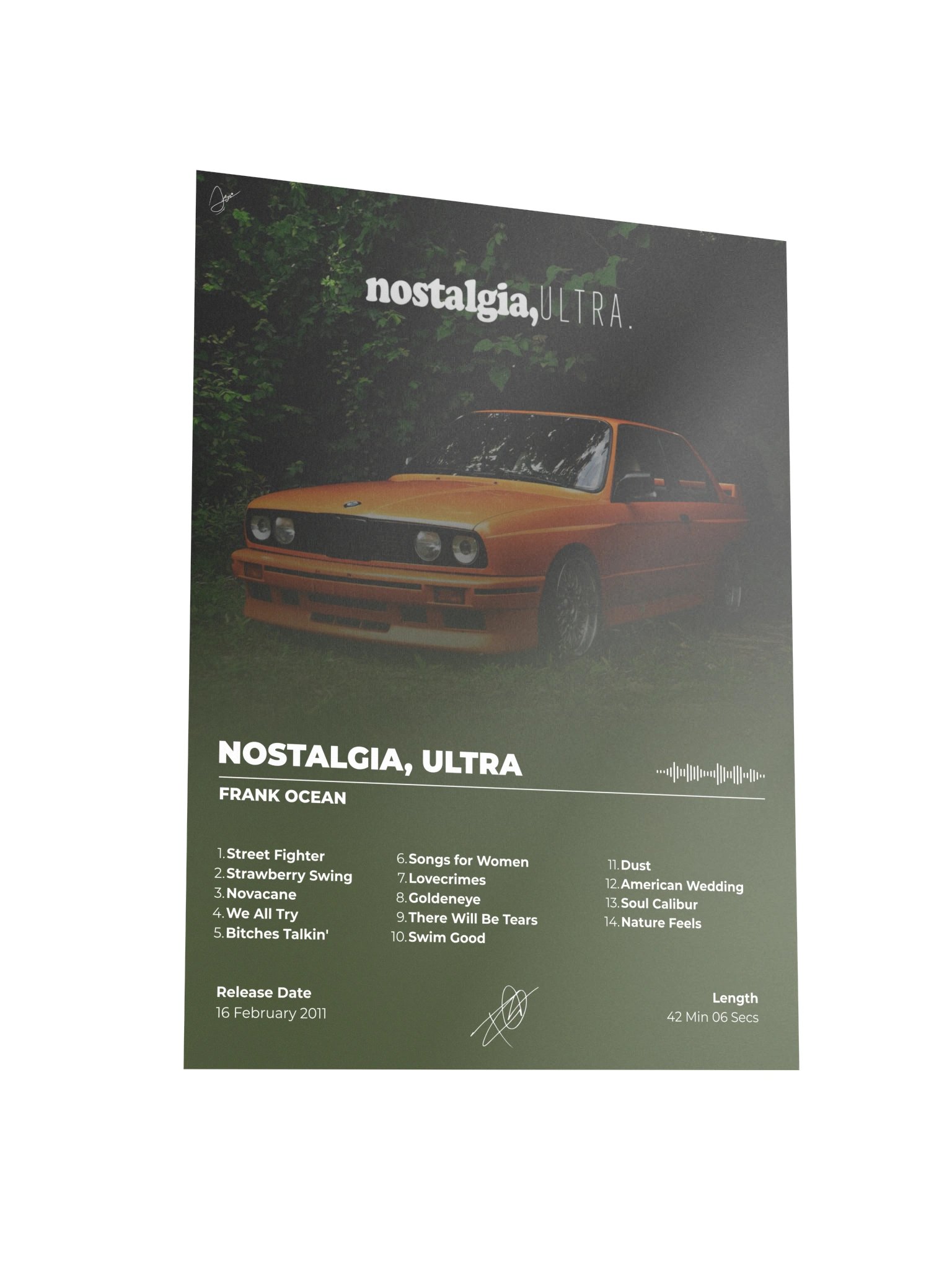 nostalgia, ULTRA. Frank Ocean Poster product image (6)