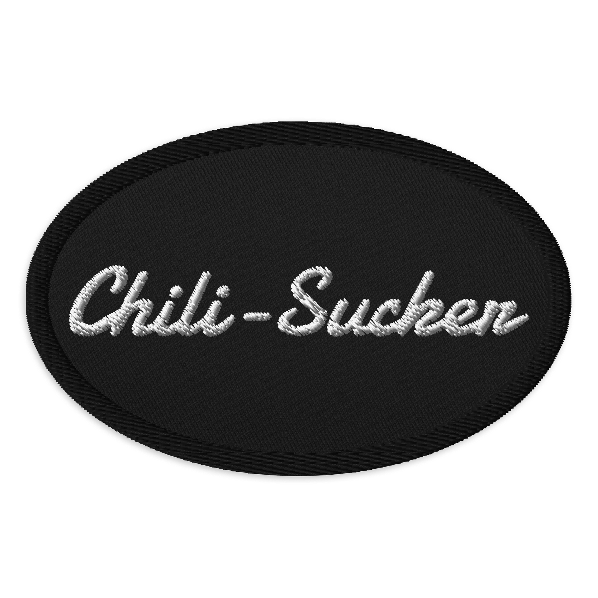 Chili-Sucker embroidered patch product image (1)