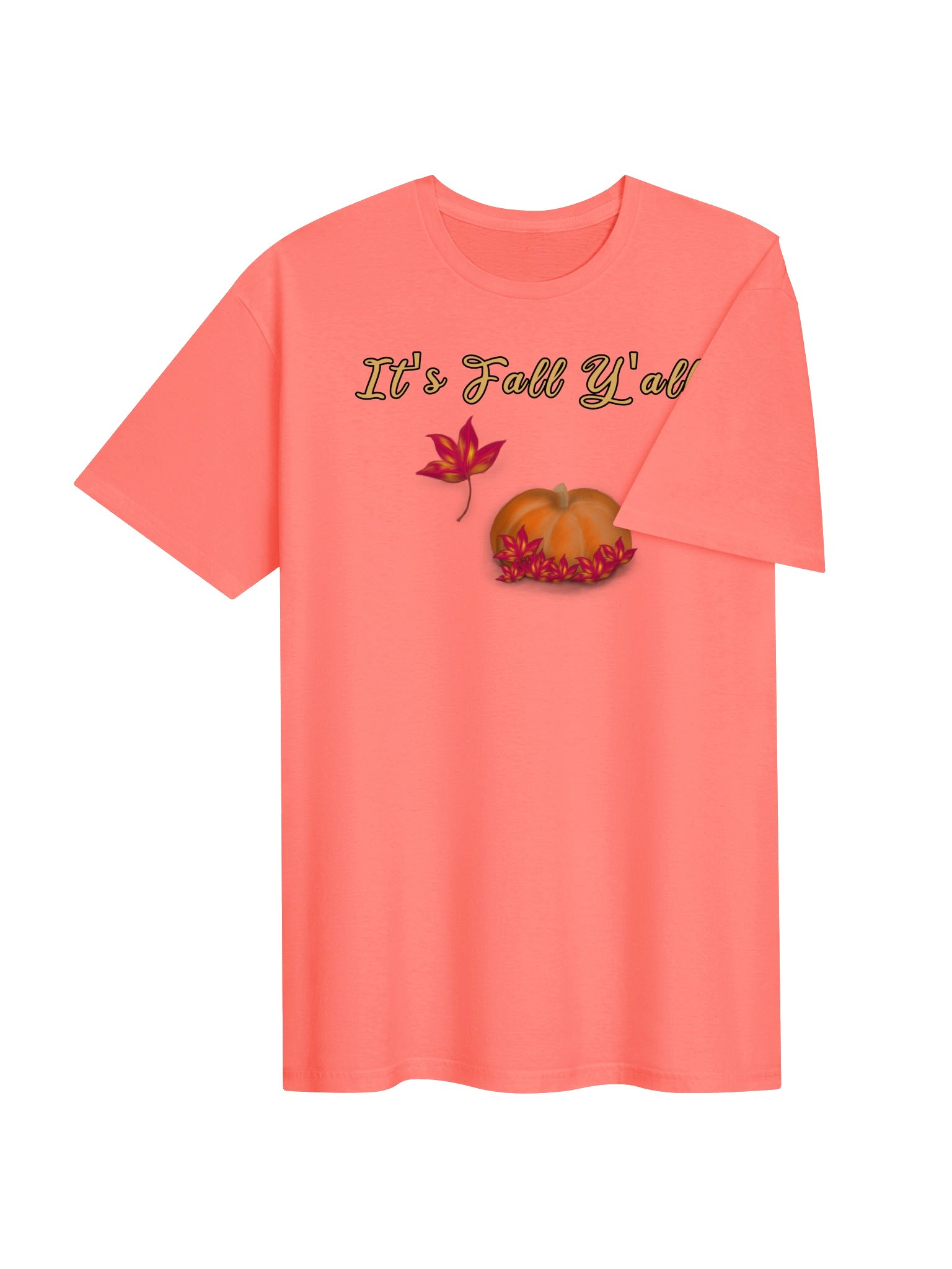 "It's Fall Y'all" T-Shirt. Unisex Gildan Softstyle T-Shirt product image (3)