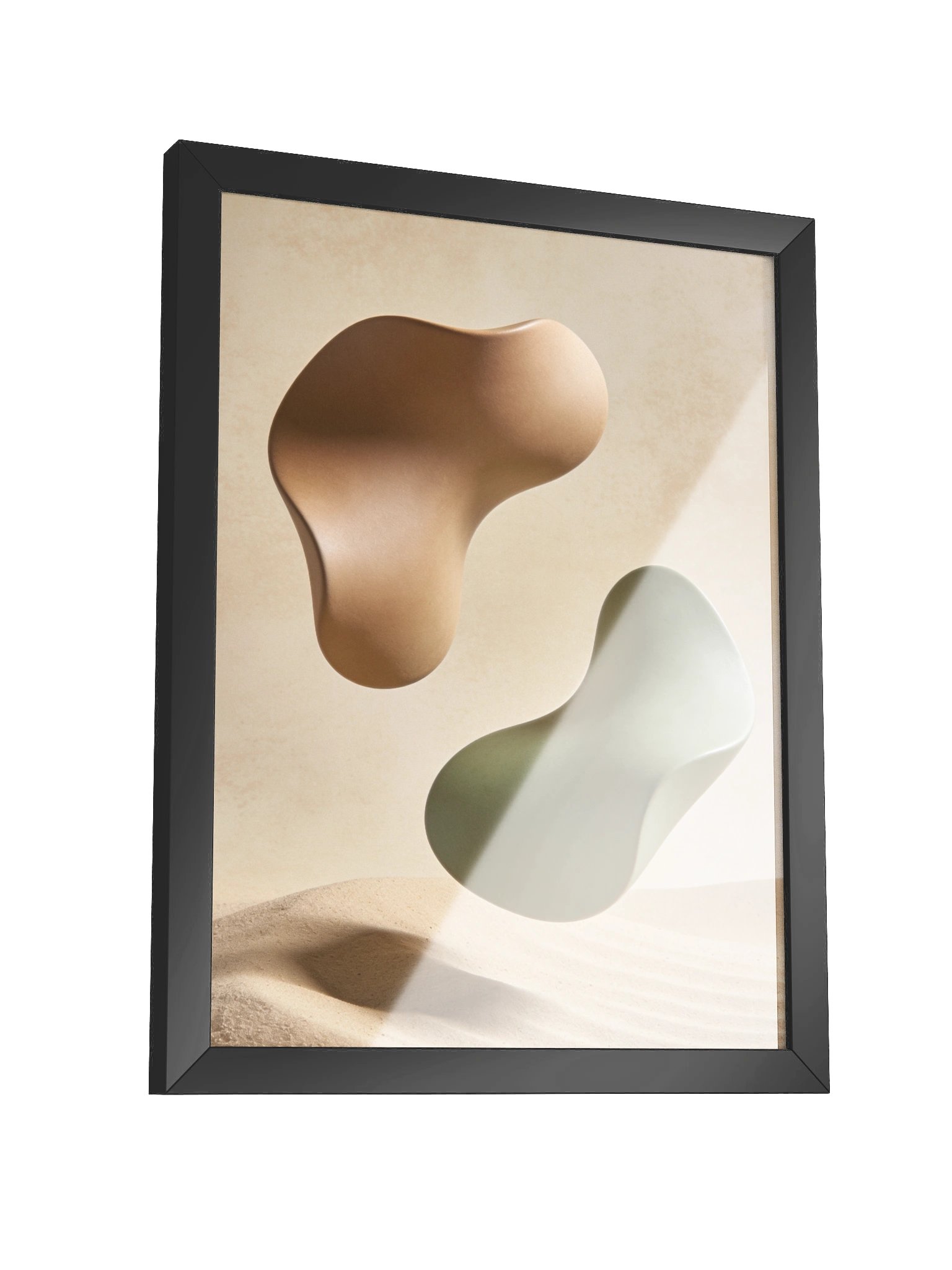 Desert Harmony: Abstract Earth Tones Wall Art- 30× 41 cm product image (7)