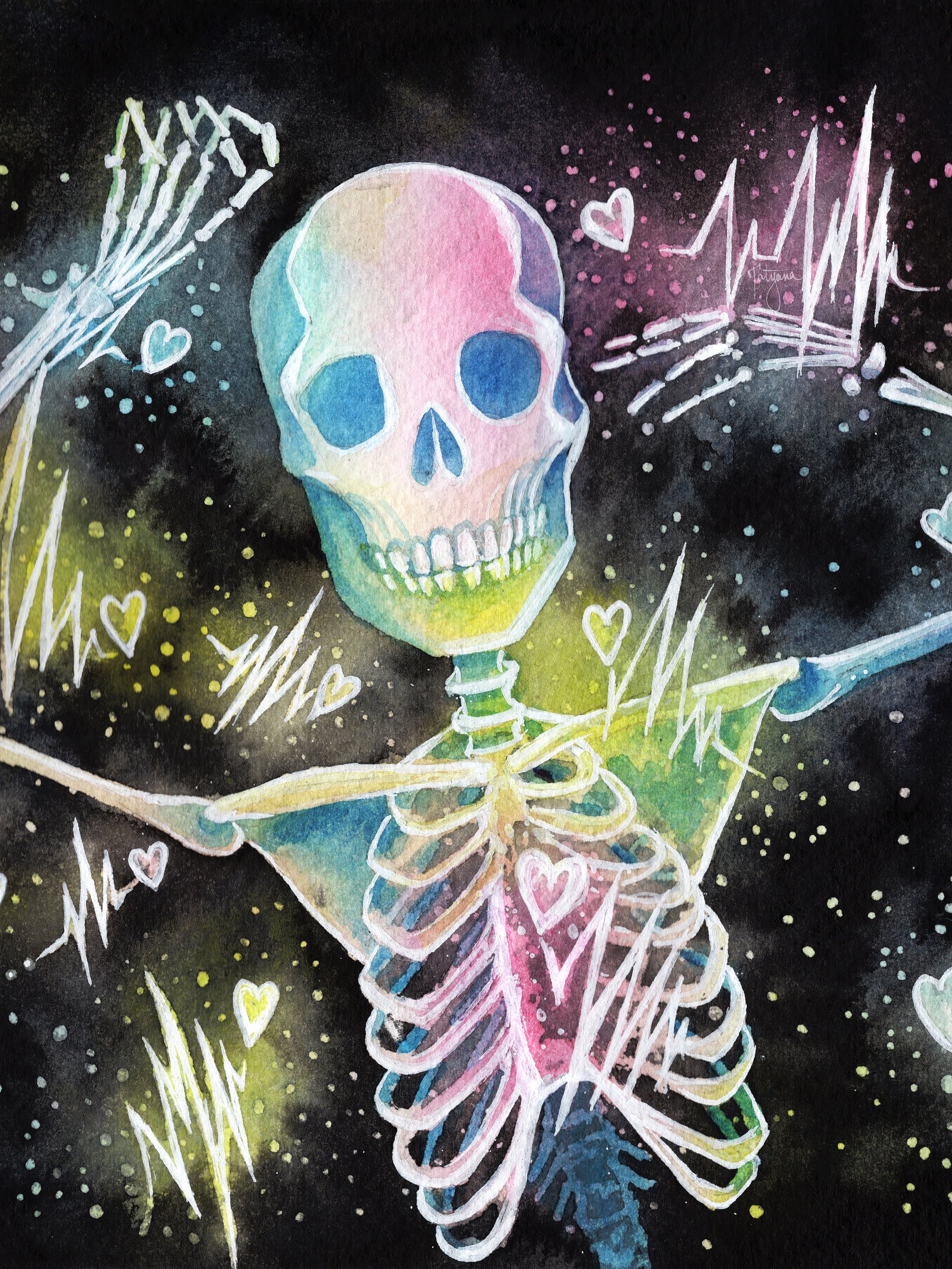Watching Heart Beasts ∙ Art Print product image (1)
