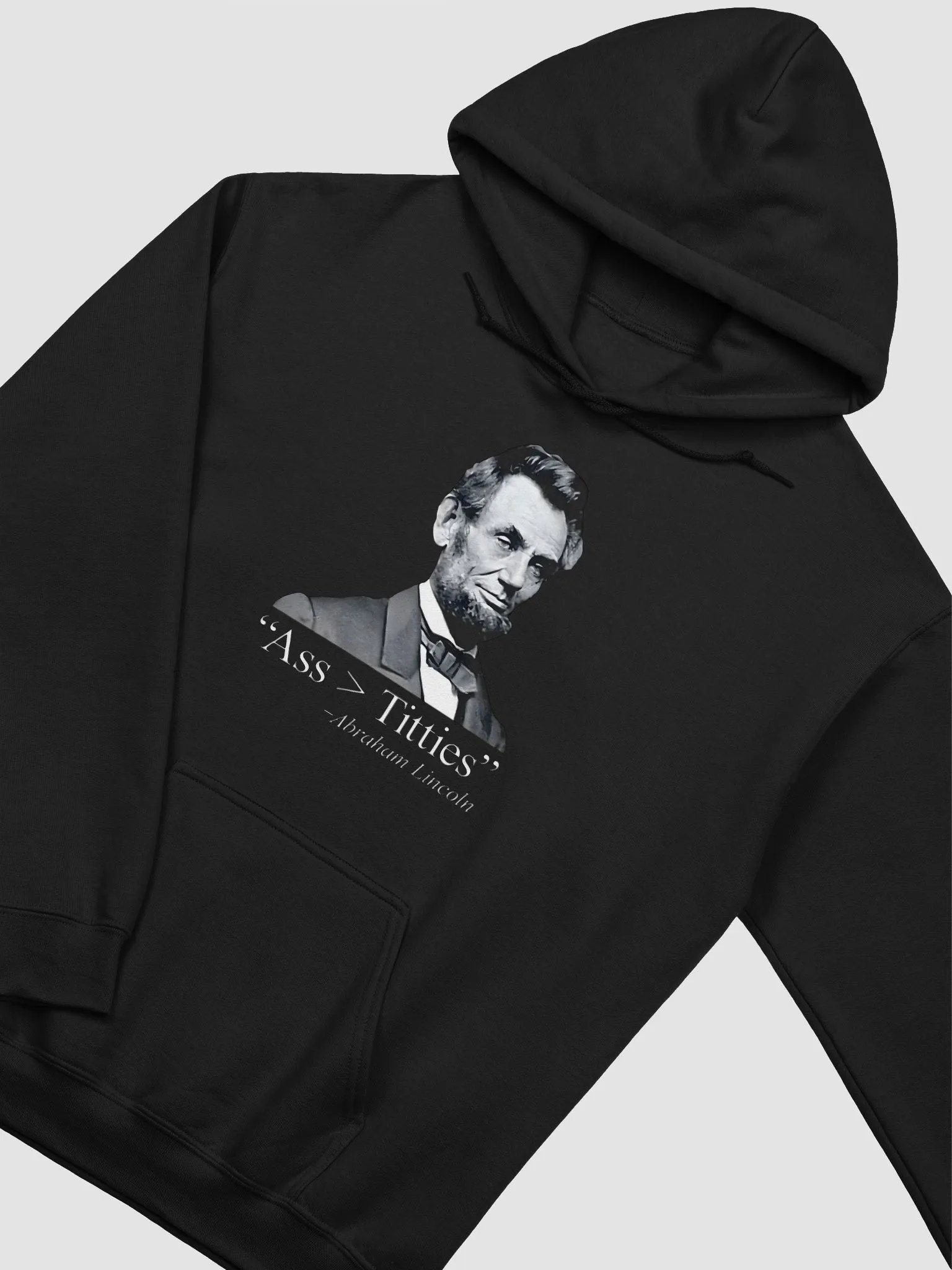 Abraham Lincoln Ass > Titties Hoodie product image (2)
