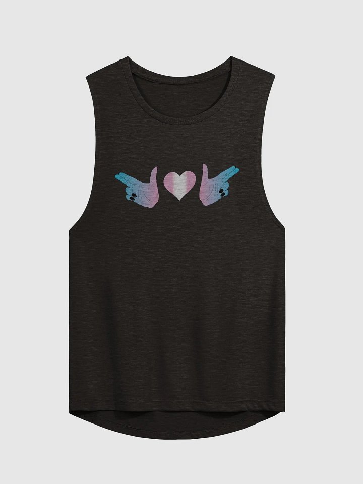 Finer Guns (trans Flag) Tank Top W product image (1)