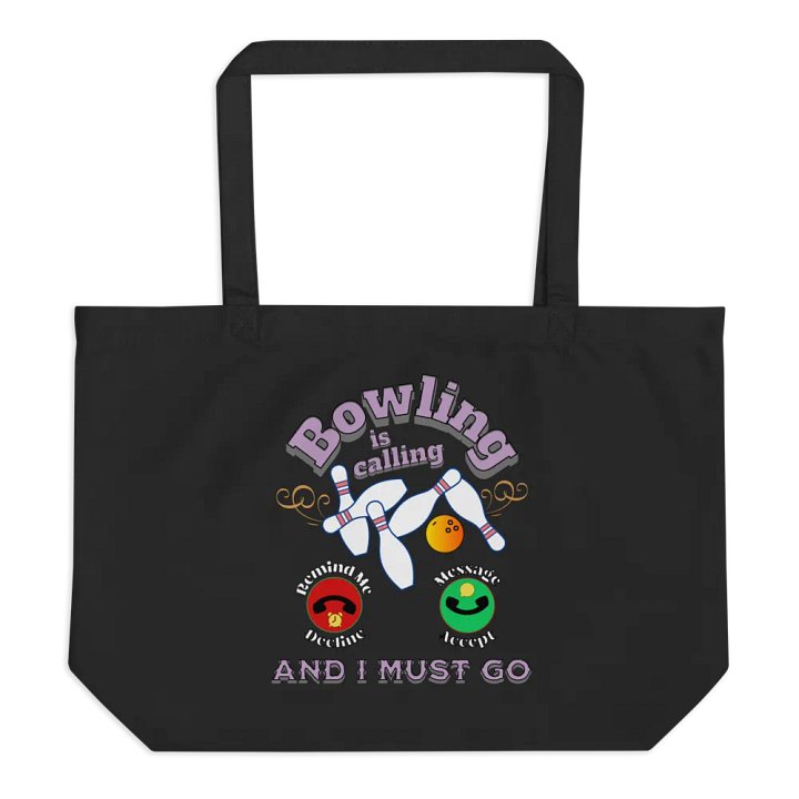 Bowling is Calling Tote Bag product image (1)