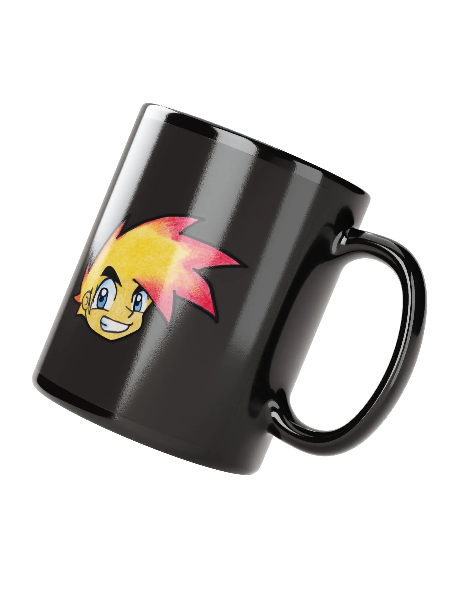 'Red' Black Mug product image (3)