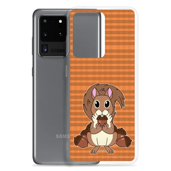 "Squirrelly Squirrel" - Clear Phone Case for Samsung® product image (2)