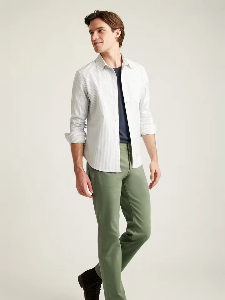Upcycled Bonobos Travel Green Breakaway Jeans Men’s Size 32 x 30 product image (2)
