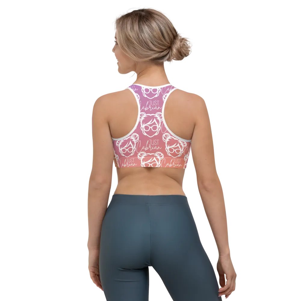 JustCabrian Ombre Sports Bra product image (7)