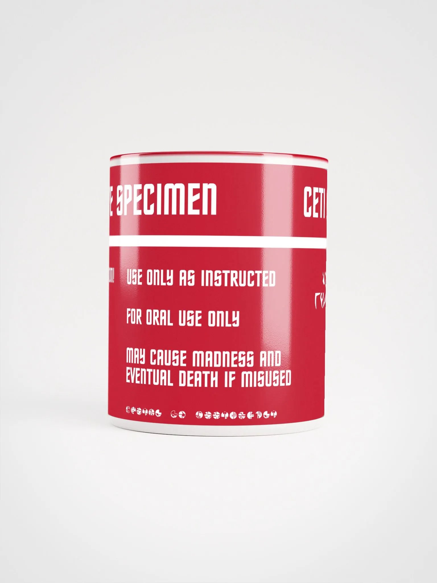 Ceti Eel Caution Label ceramic mug product image (6)