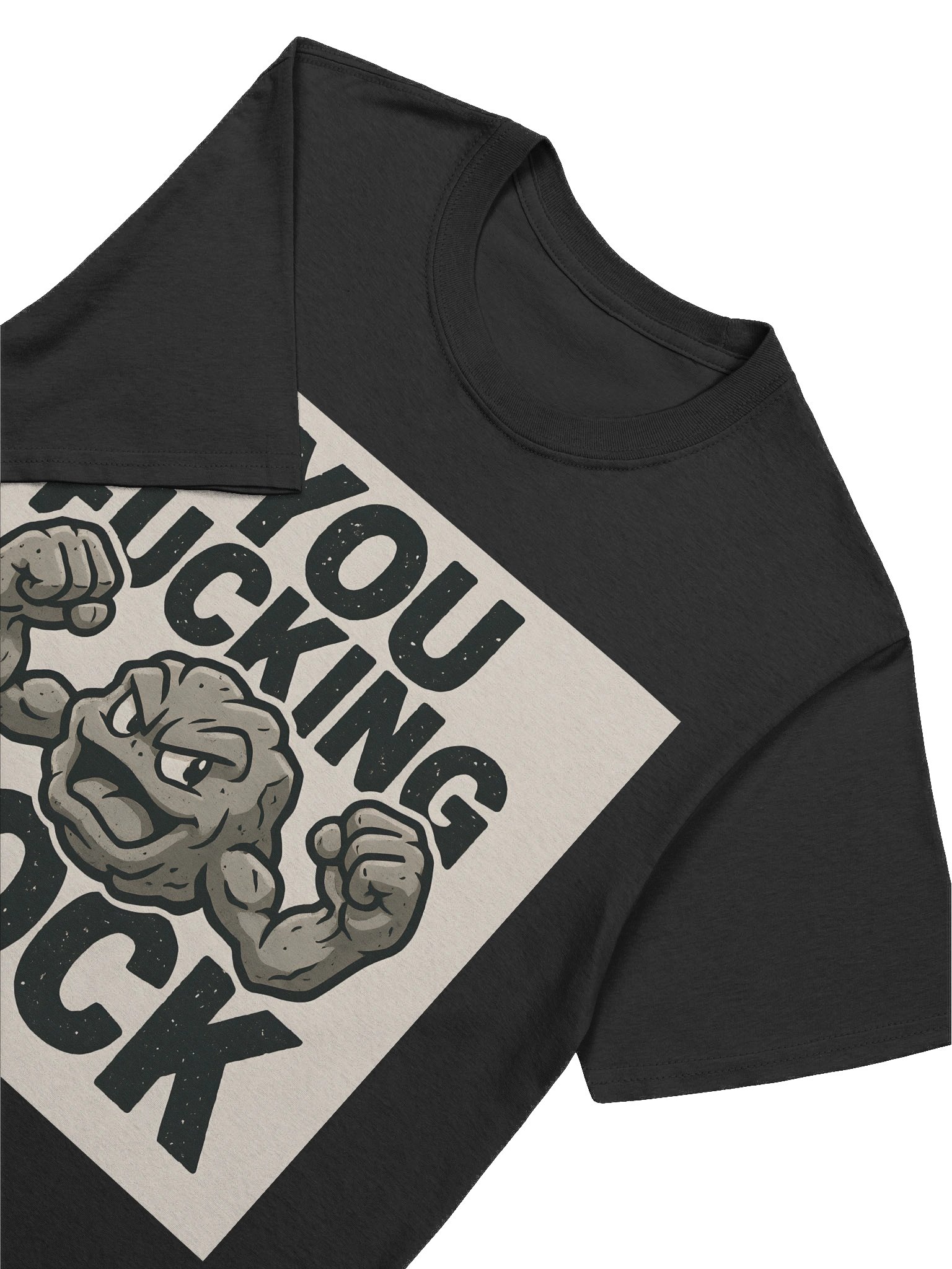 You F***ing Rock Geodude T-Shirt – Bold Pokémon Parody Tee product image (7)