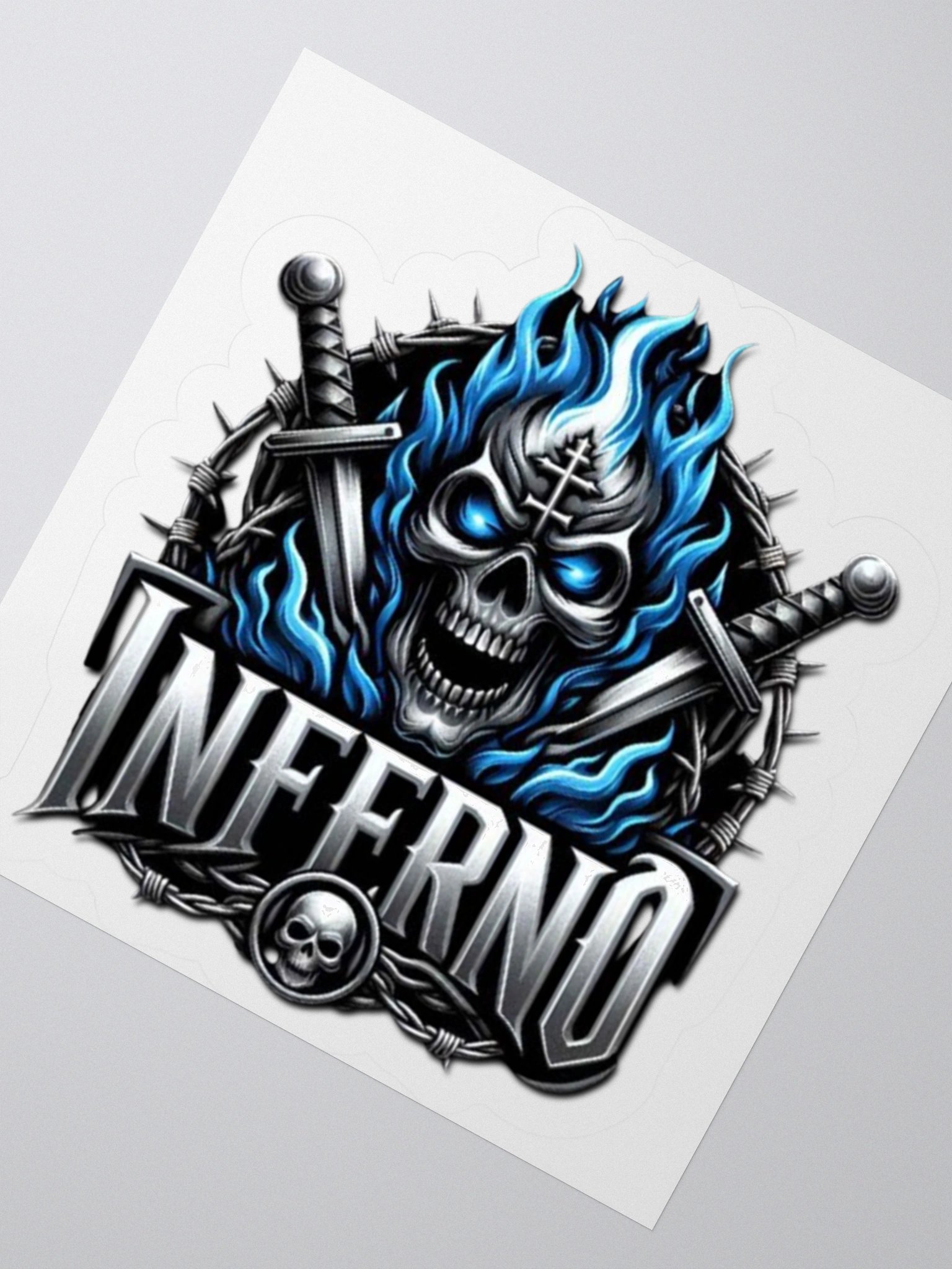 ICW Inferno Logo Stickers product image (5)