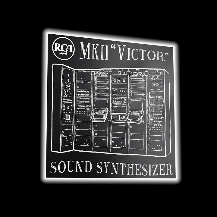 RCA MKII "Victor" Wall Art Poster (Vintage Synthesizer 1957) product image (1)