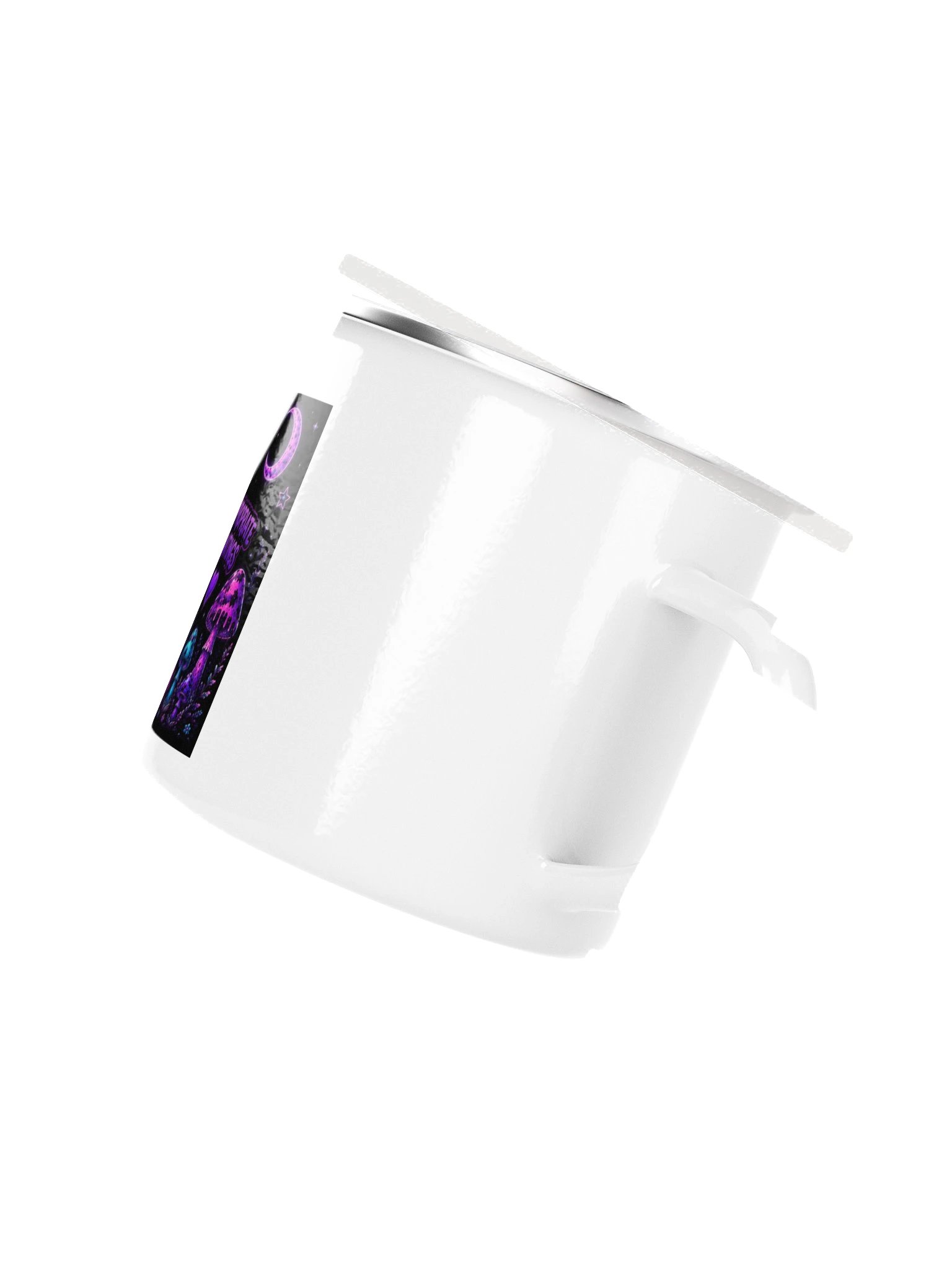 Not Available Before This Kicks In Enamel Mug product image (3)