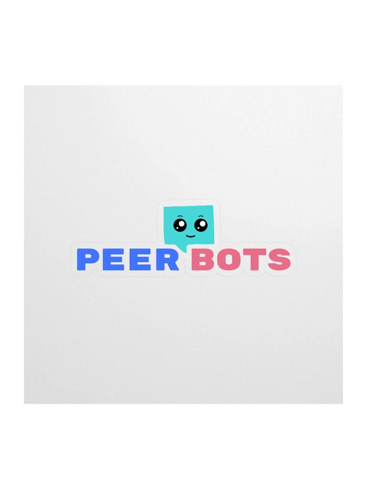 Peerbots Logo Sticker product image (1)