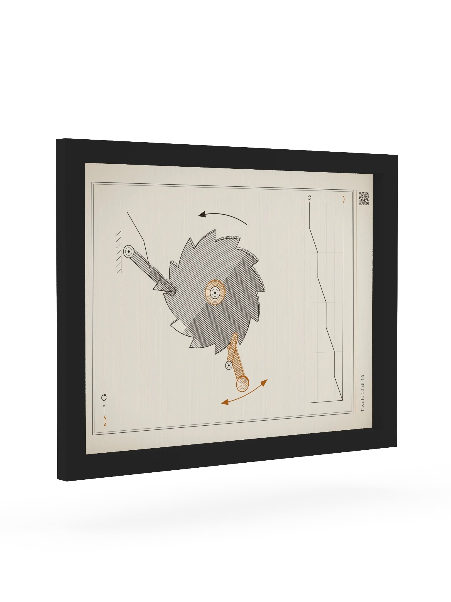 MOTION 10 · Arpionismo · incorniciata product image (7)