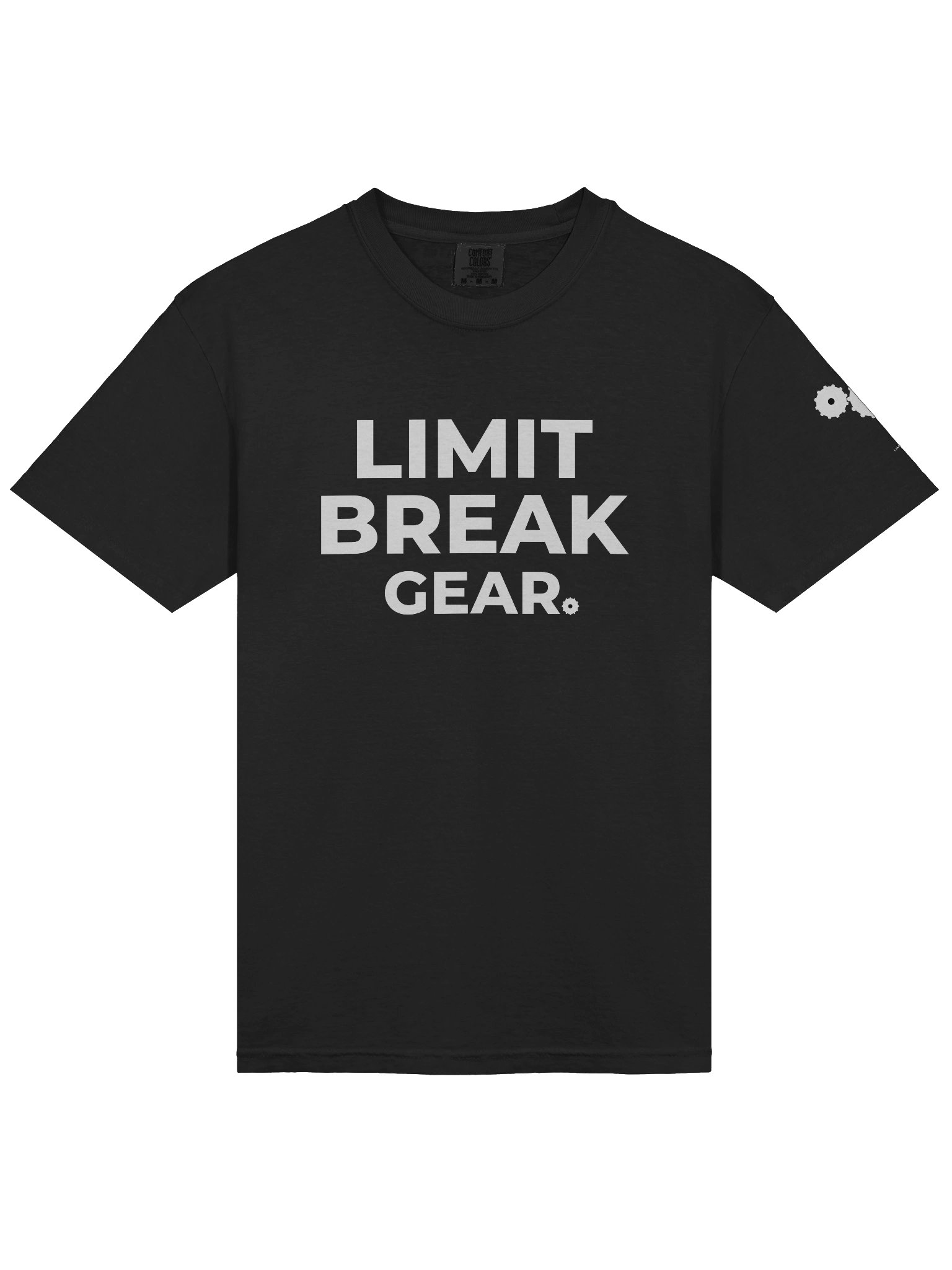 Limit Break Gear Relaxed Fit Tee - white logo product image (11)