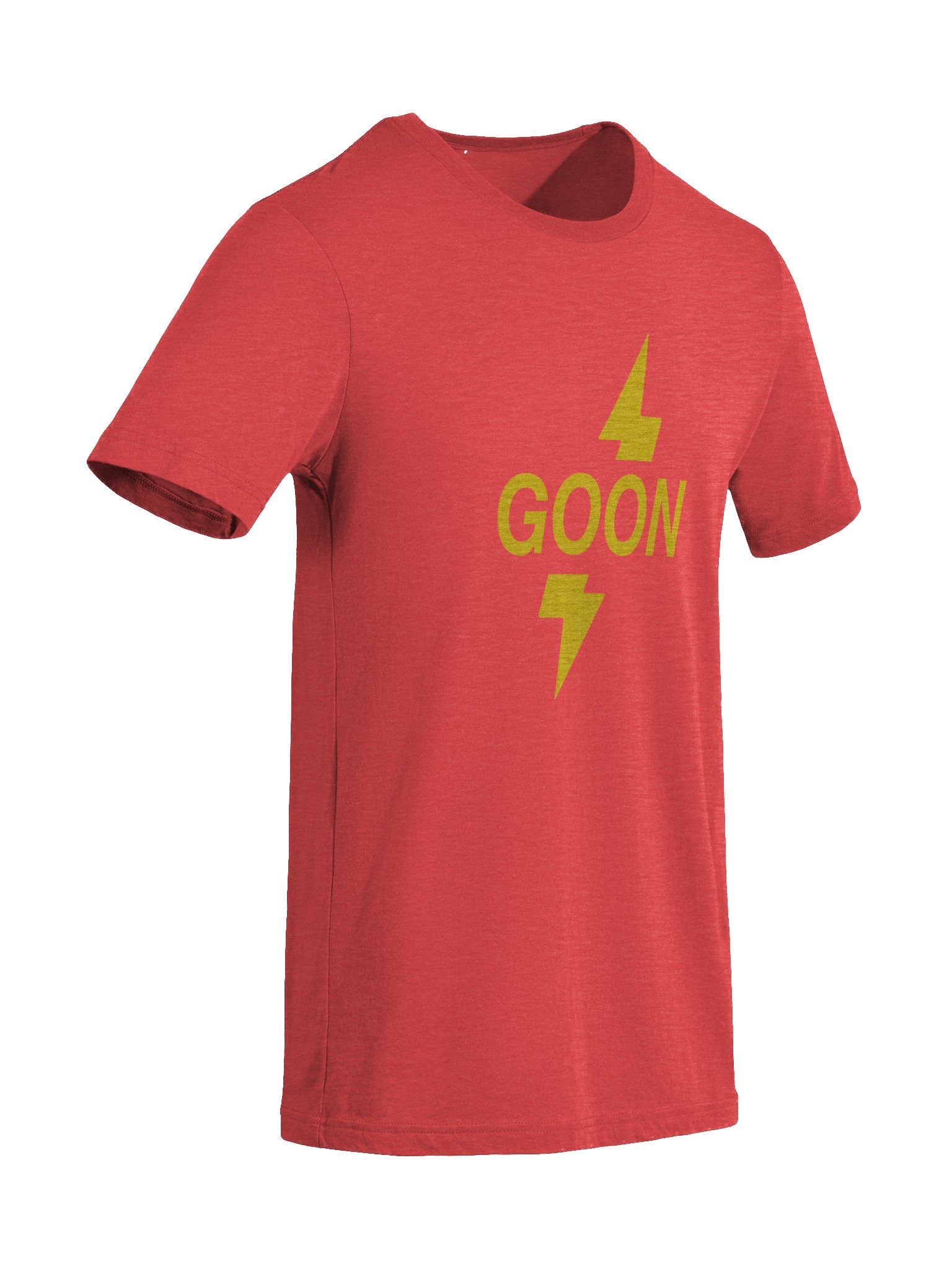 Goon Bolt Short Sleeve T-Shirt Red (Large Logo) product image (9)