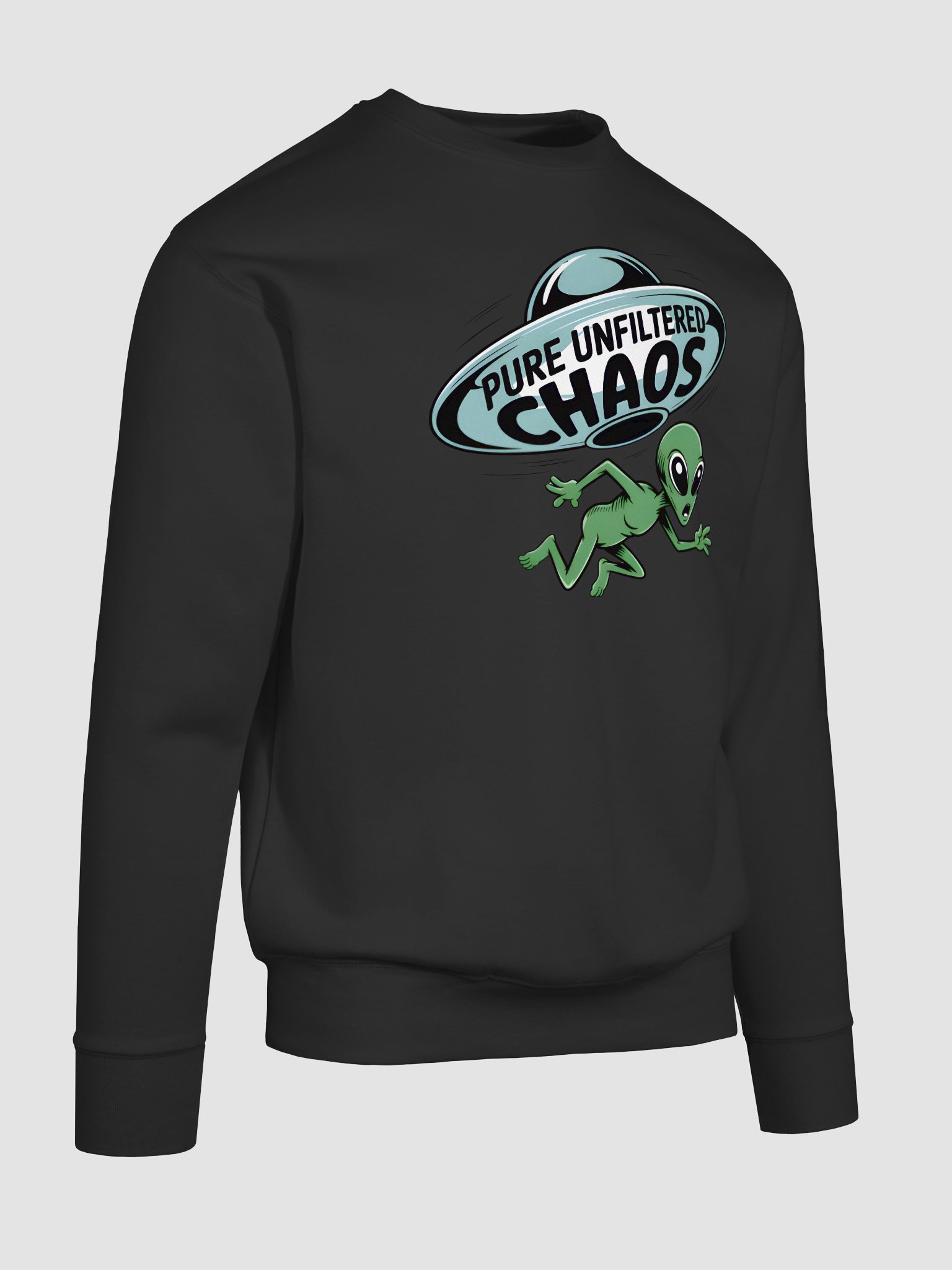 Pure Unfiltered Chaos - Alien Abduction Hoodie product image (10)