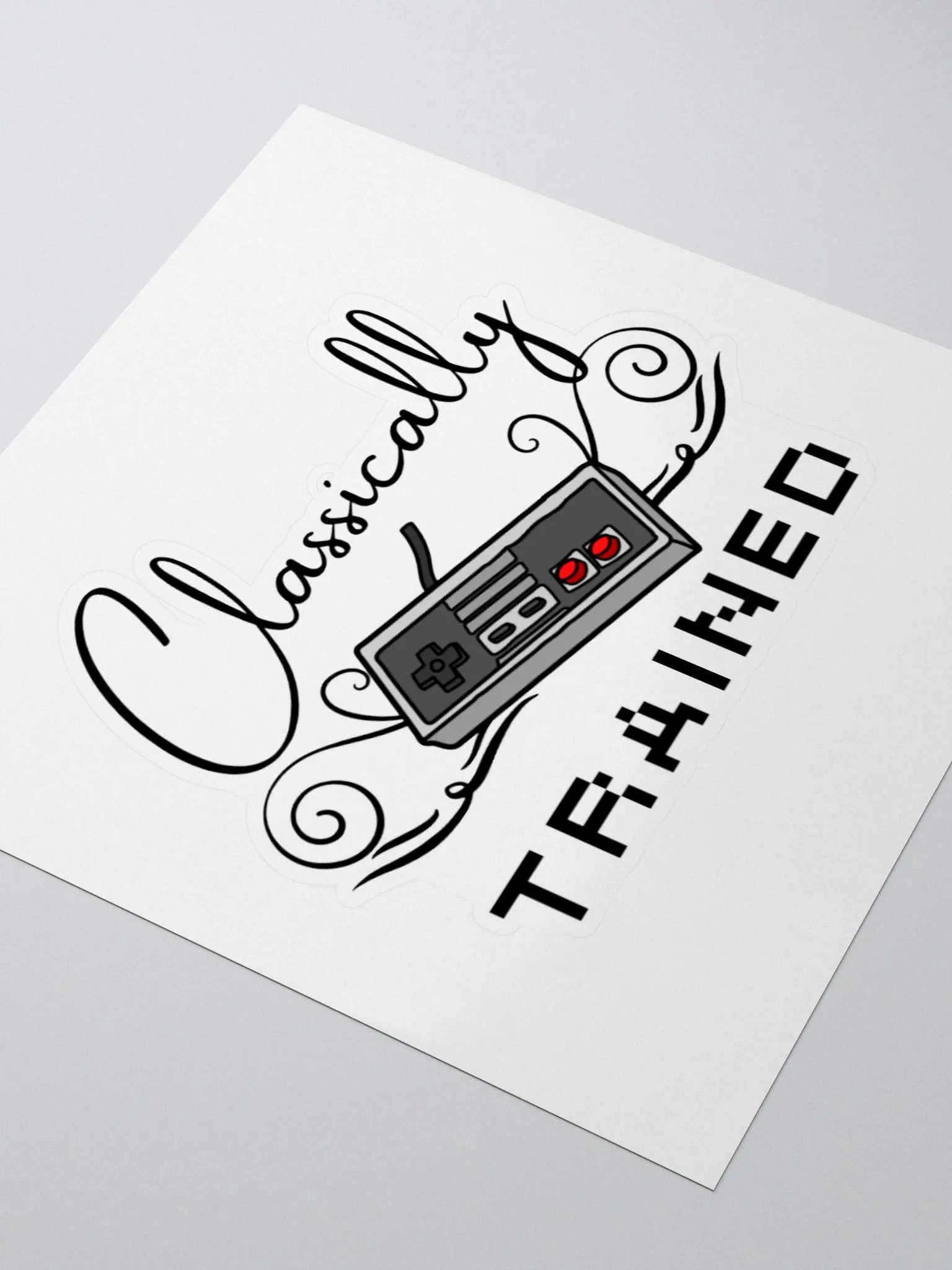 Classically Trained Sticker product image (3)