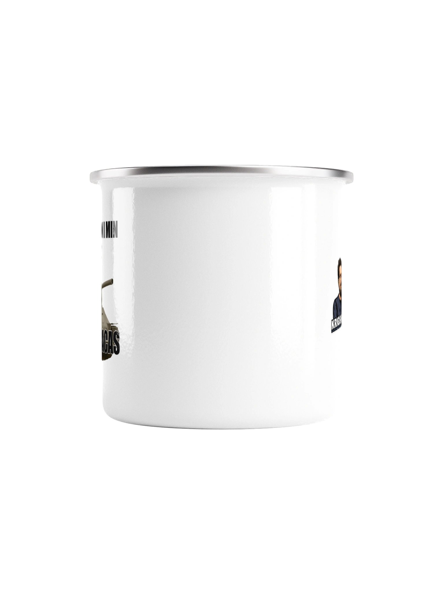 Välkommen in i min dödsmaracas! (Emaljmugg) product image (3)