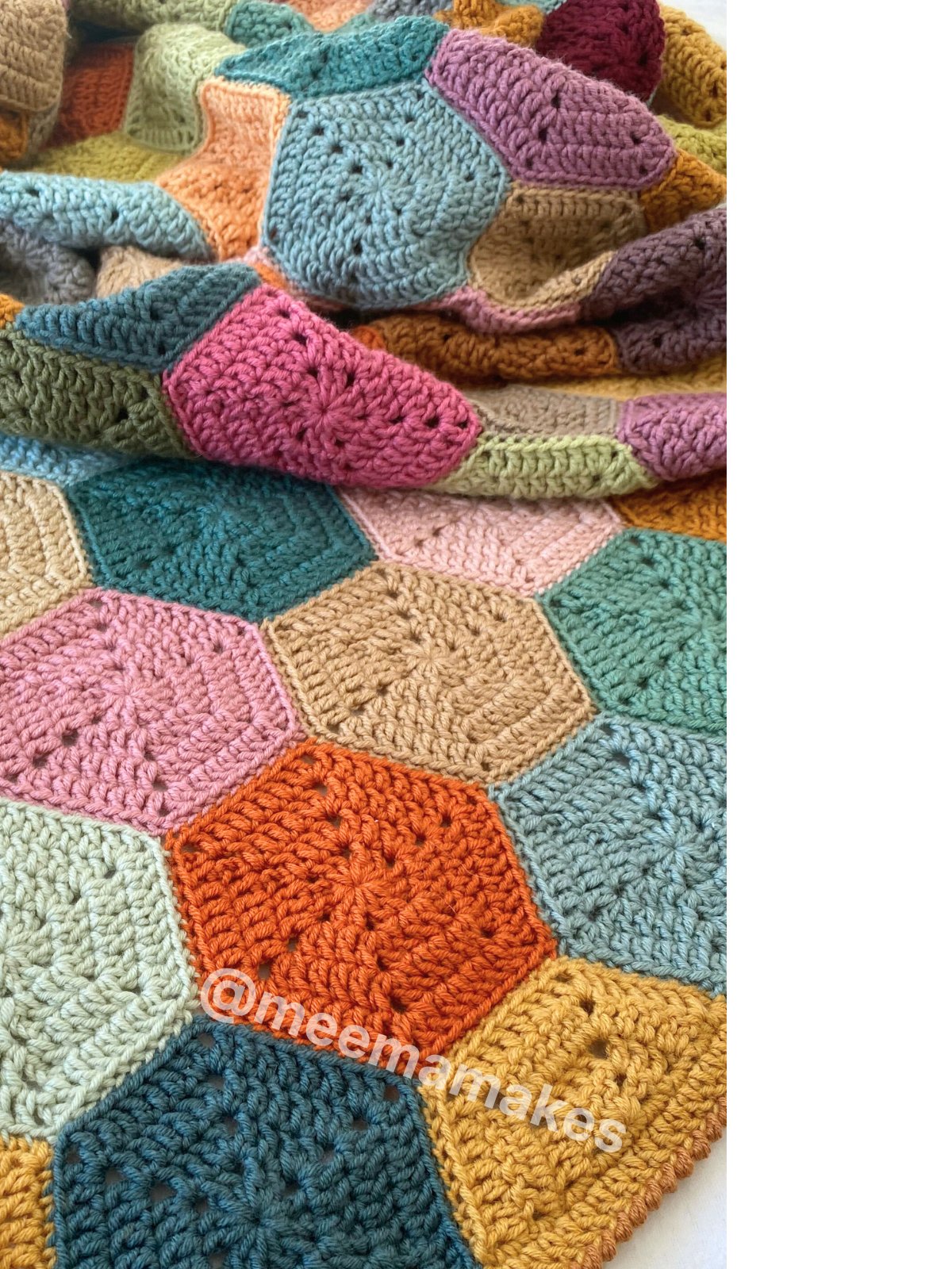 Hexalong Blanket Pattern product image (2)