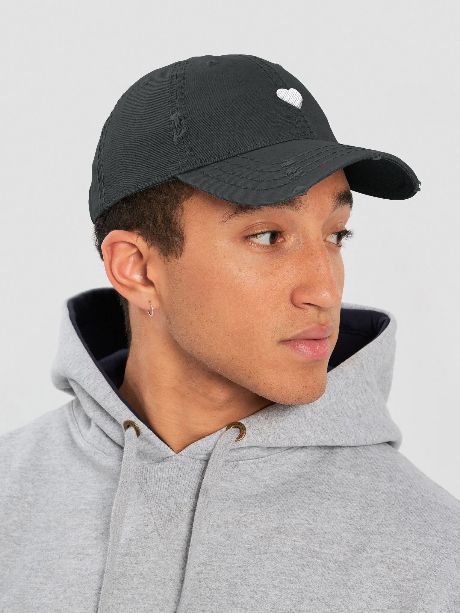 Heart - Distressed Dad Hat product image (4)
