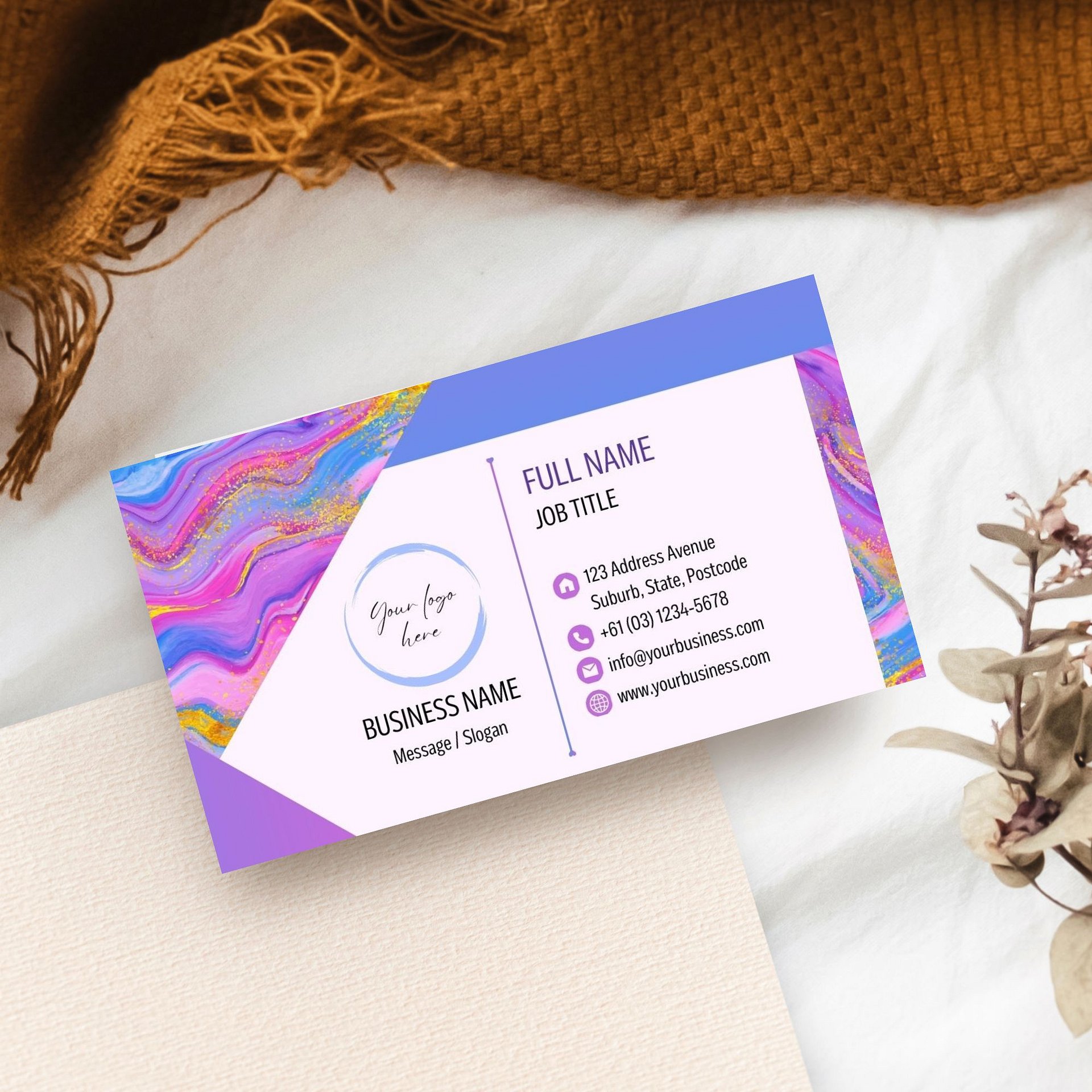 Unicorn - Business Card Template product image (3)