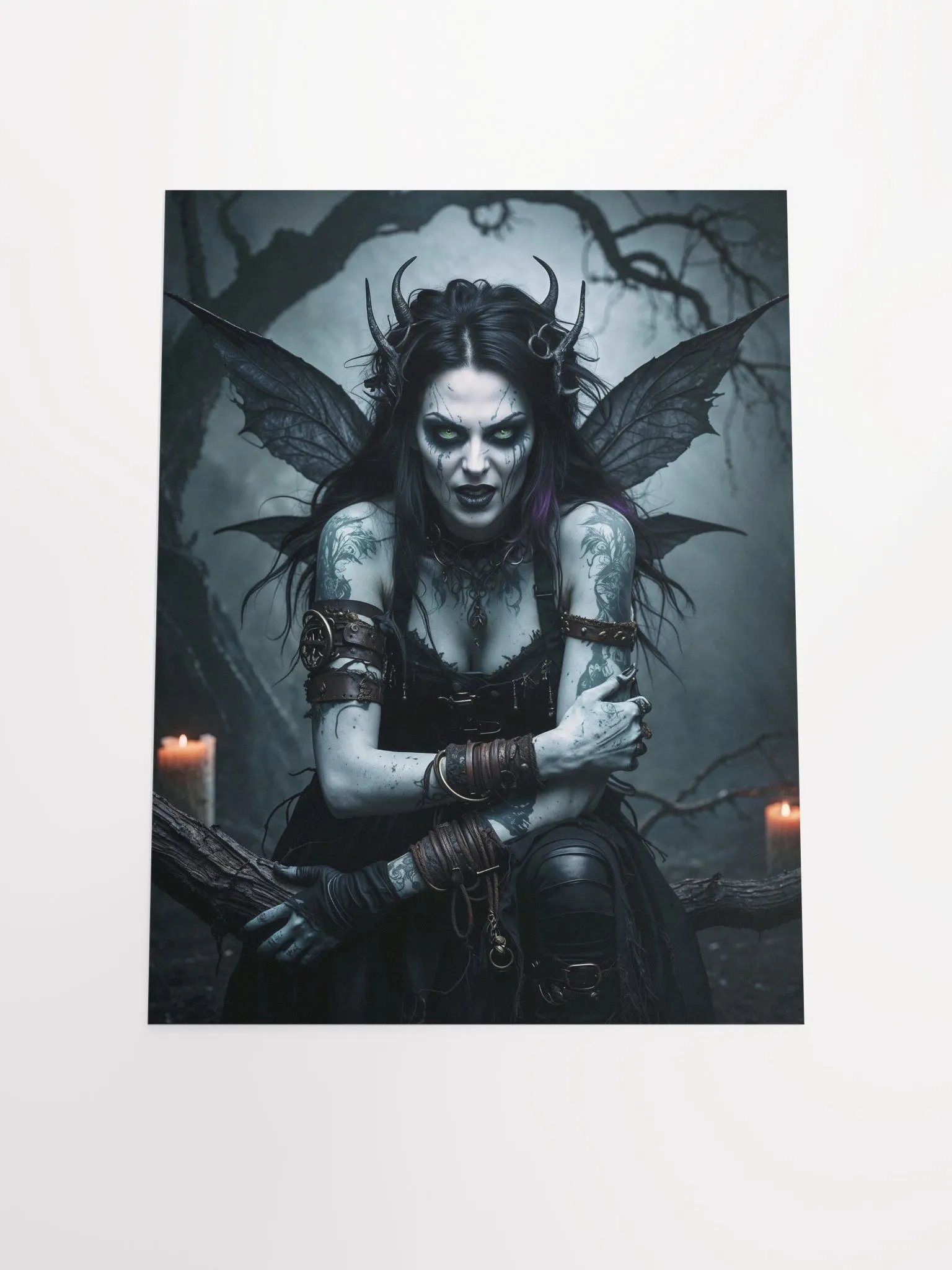 Gothic Wings Matte Poster product image (8)