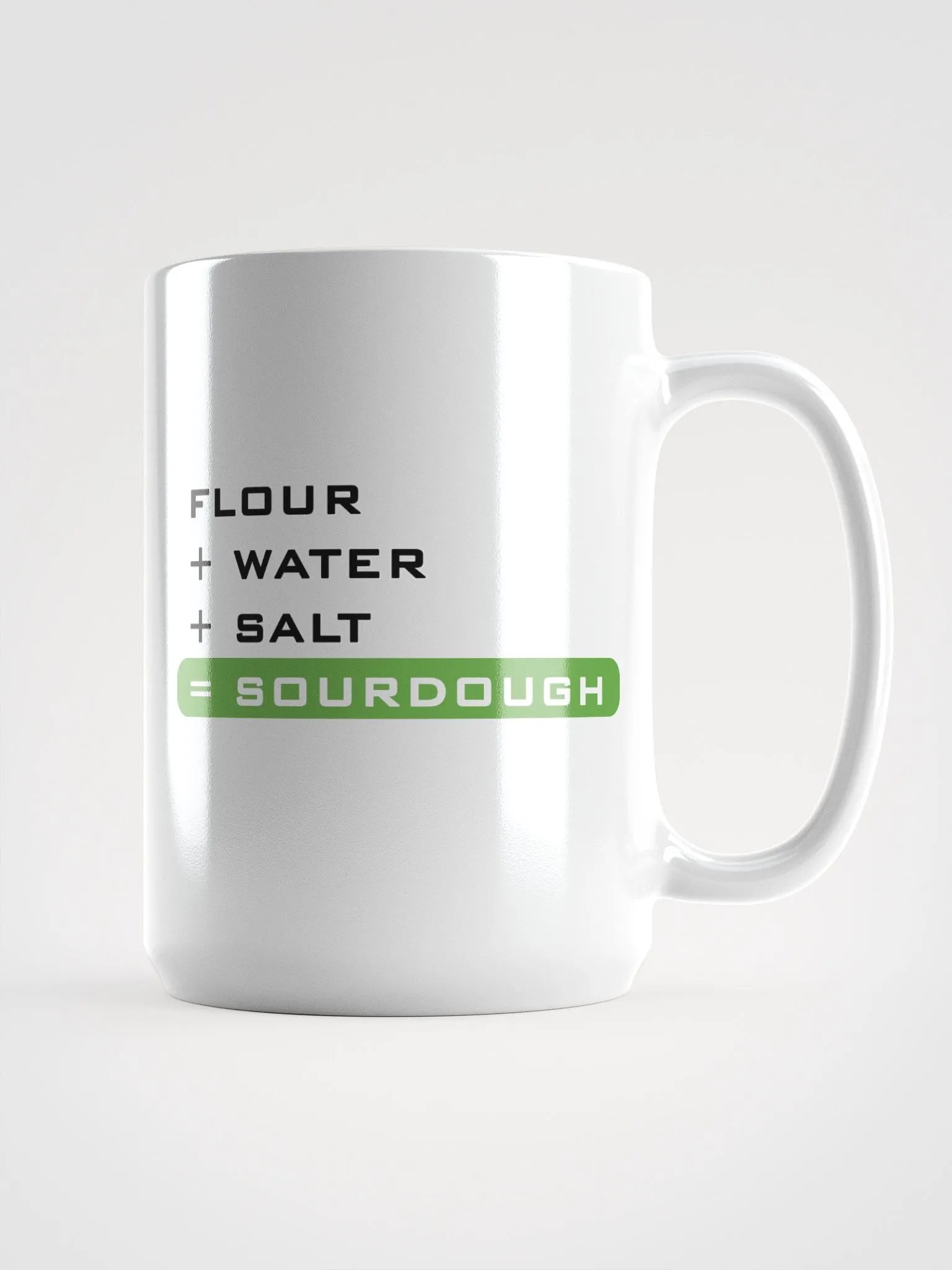 Sourdough Mug - Flour Water + Salt: Perfect for Sourdough Enthusiasts product image (1)