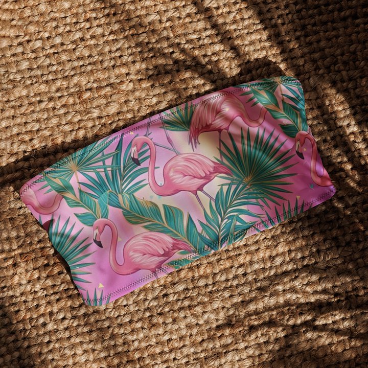 Flamingo Fiesta All-Over Print Bandeau product image (2)