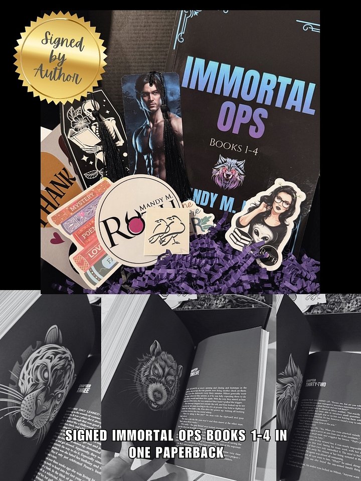 Immortal Ops Signed Print Book Contains Books 1-4 in One Paperback product image (2)