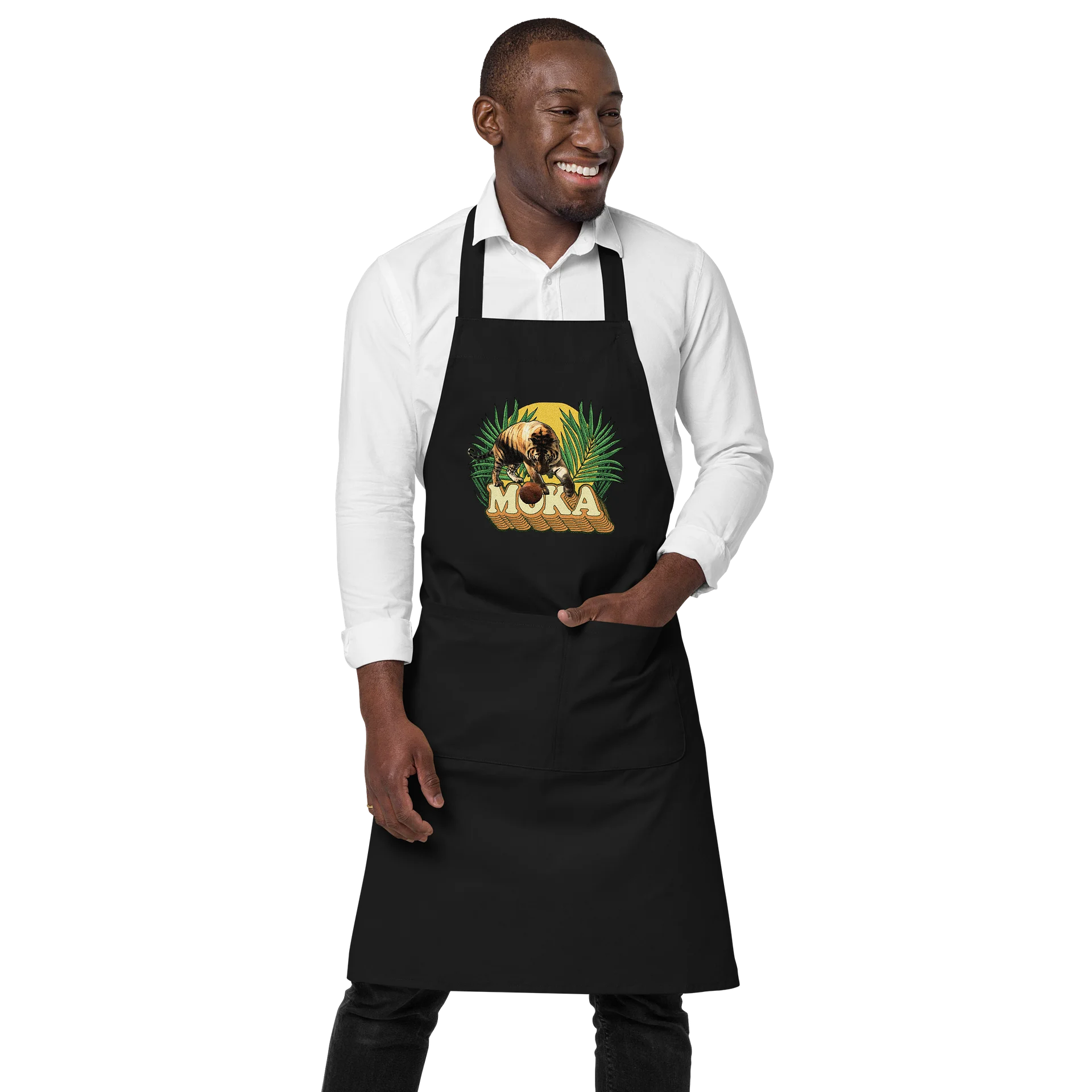 Moka Tiger Apron product image (1)