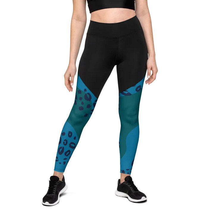 Safari Chic Compression Leggings product image (2)