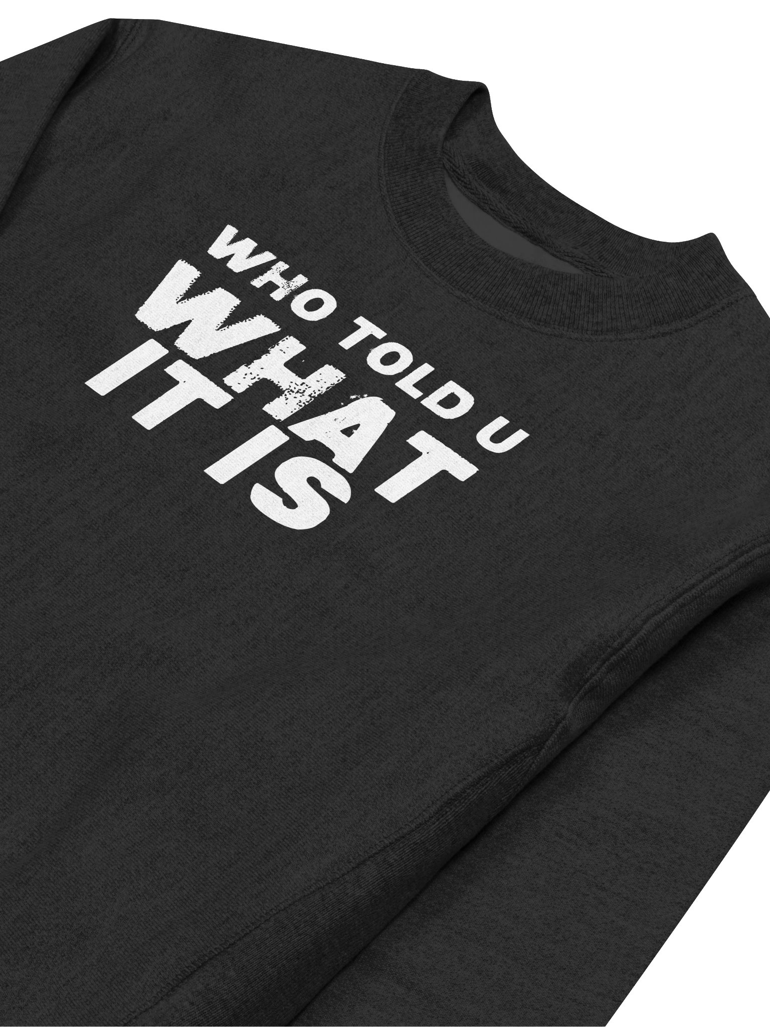Who Told U What It Is Crewneck product image (3)