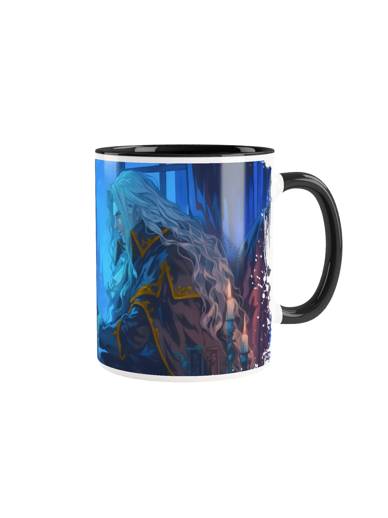 Symphony of the LoFi: Midnight Brew Two-Tone Mug
