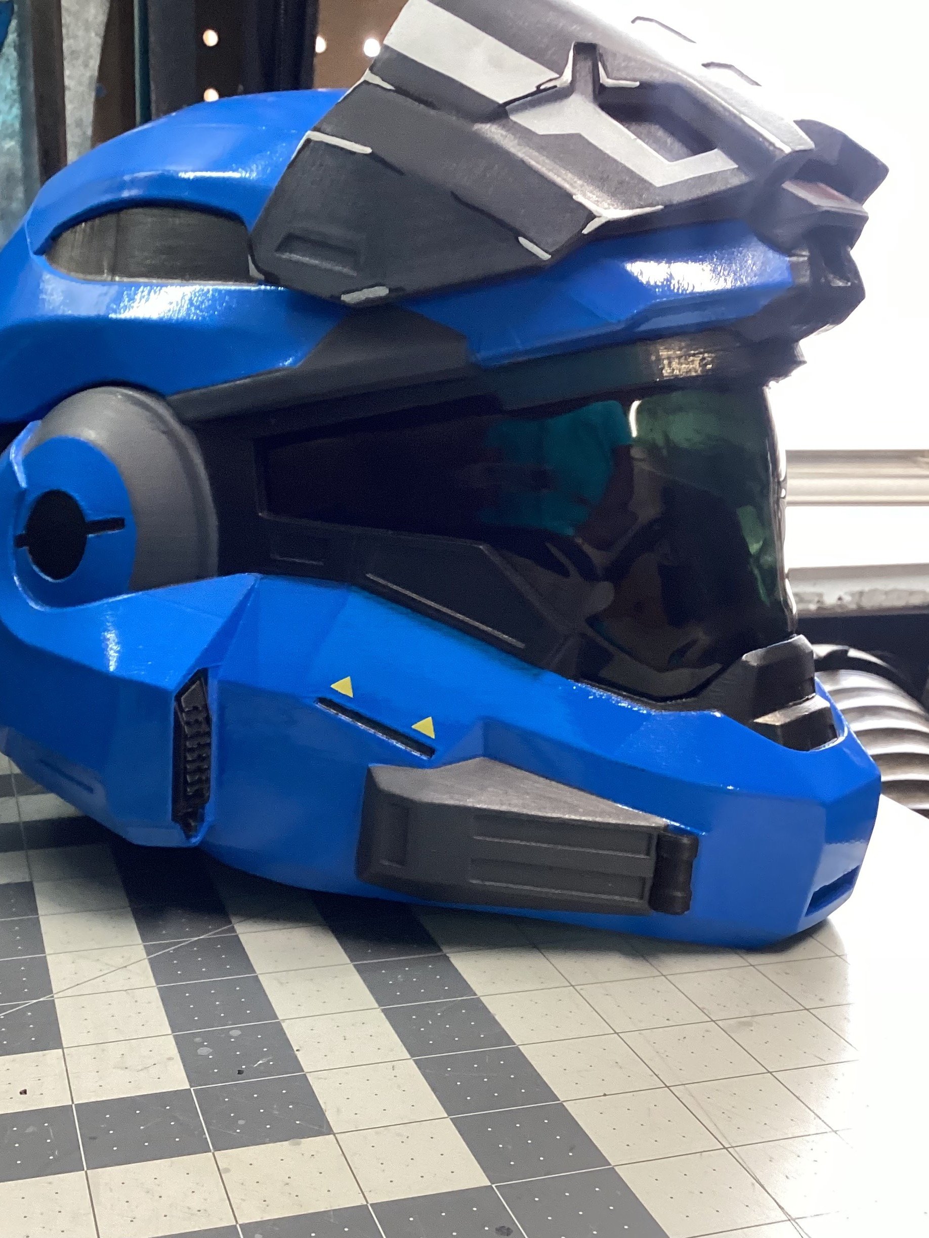 Reach Noble 6 Mark VB Helmet life size 3D Printed Prop product image (5)