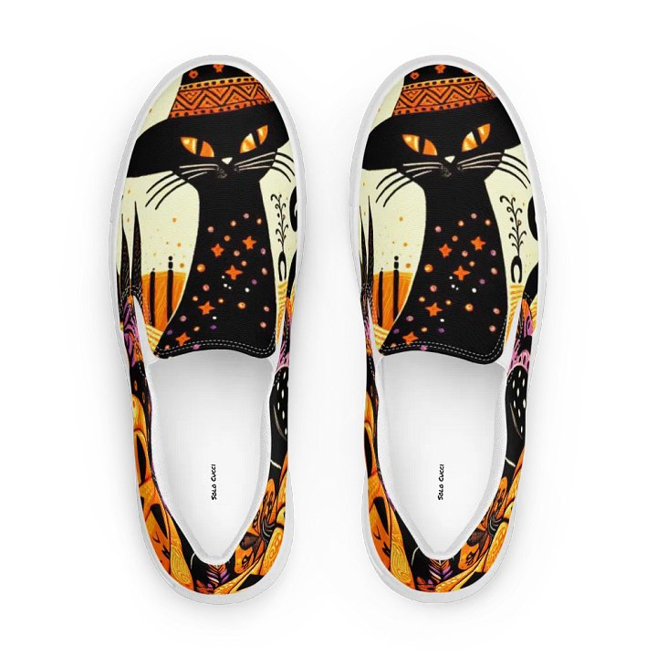 Halloween Cat Slip-Ons product image (2)