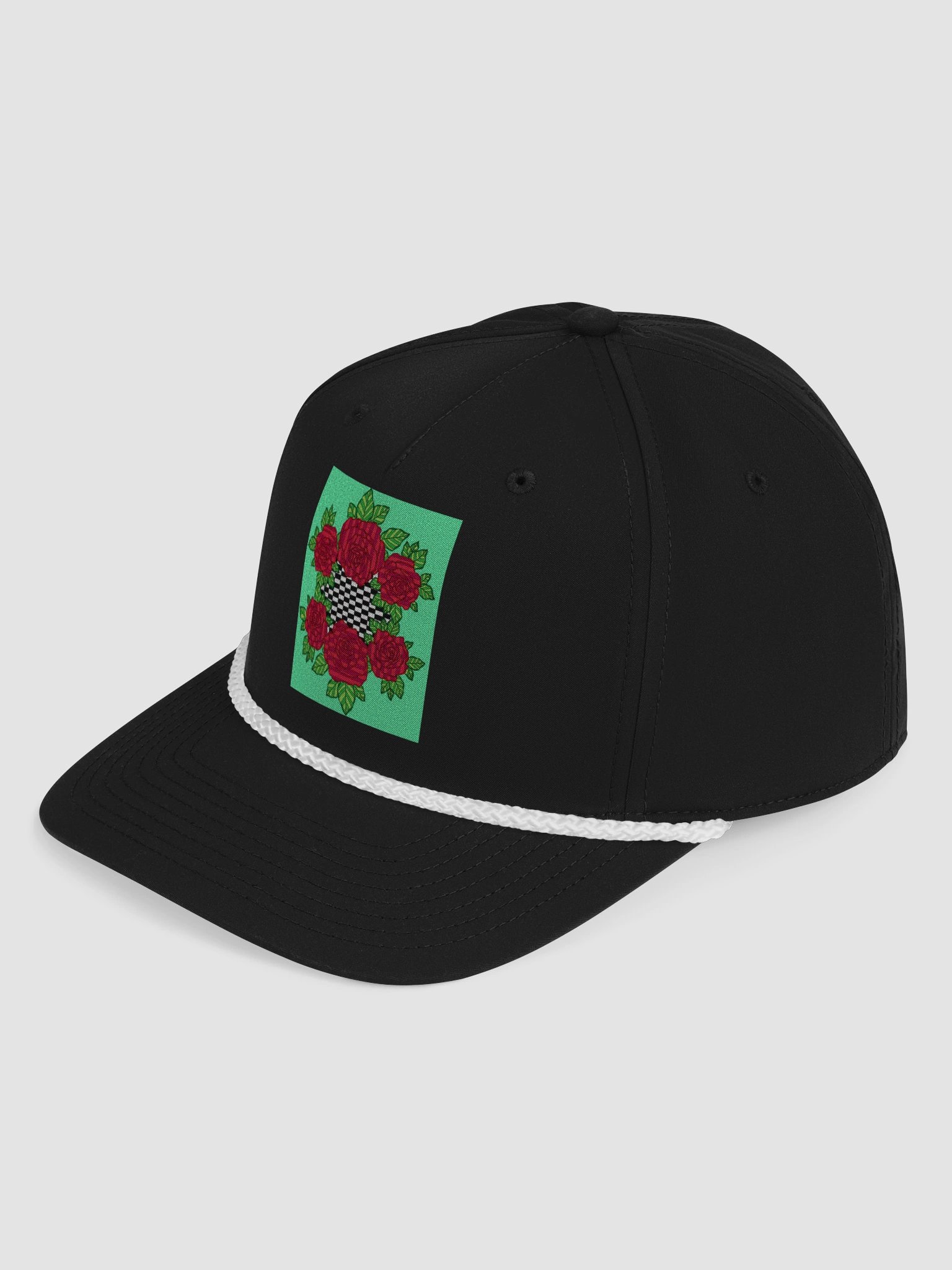 Classic Rope Cap - Five Panel (Rose-Green) product image (9)