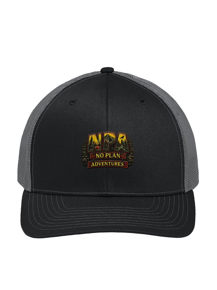 No Plan Adventures Outdoor Logo Trucker Hat product image (4)
