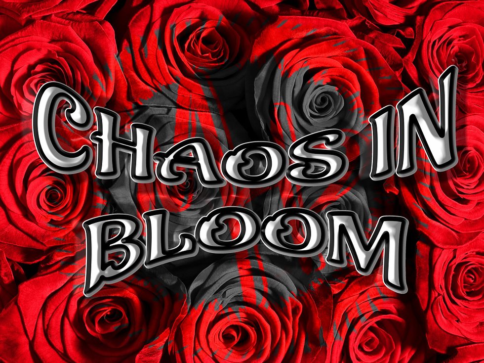 Chaos in Bloom skull and floral apparel collection