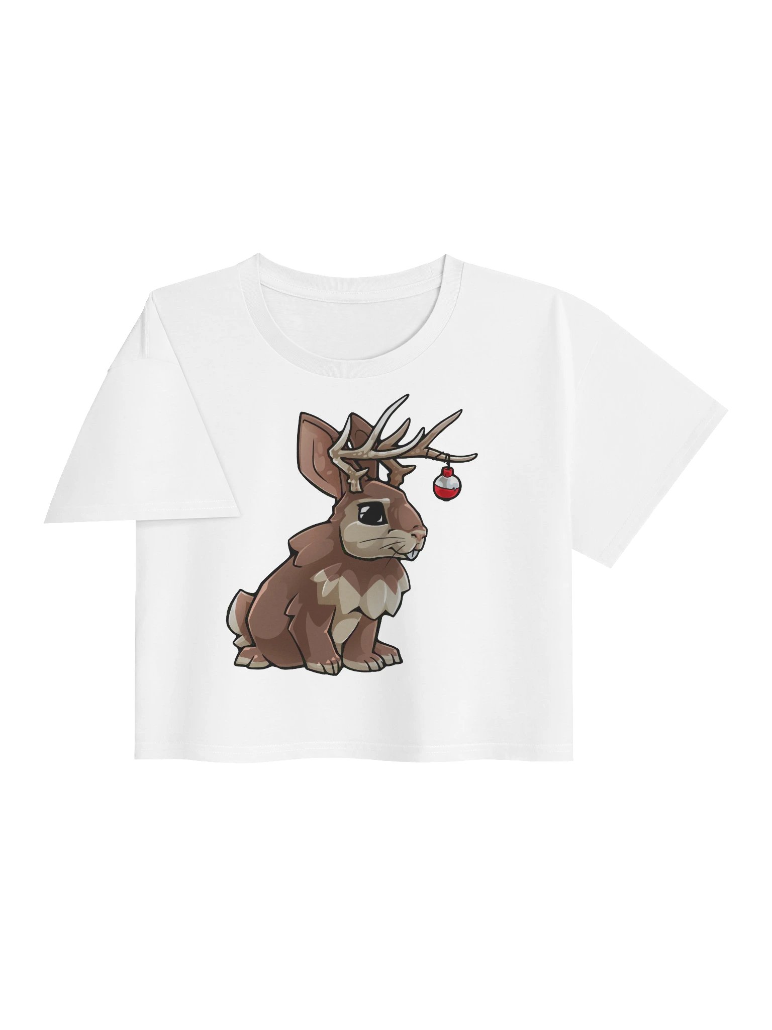 Kryptid Creative Jackalope Crop Top product image (13)