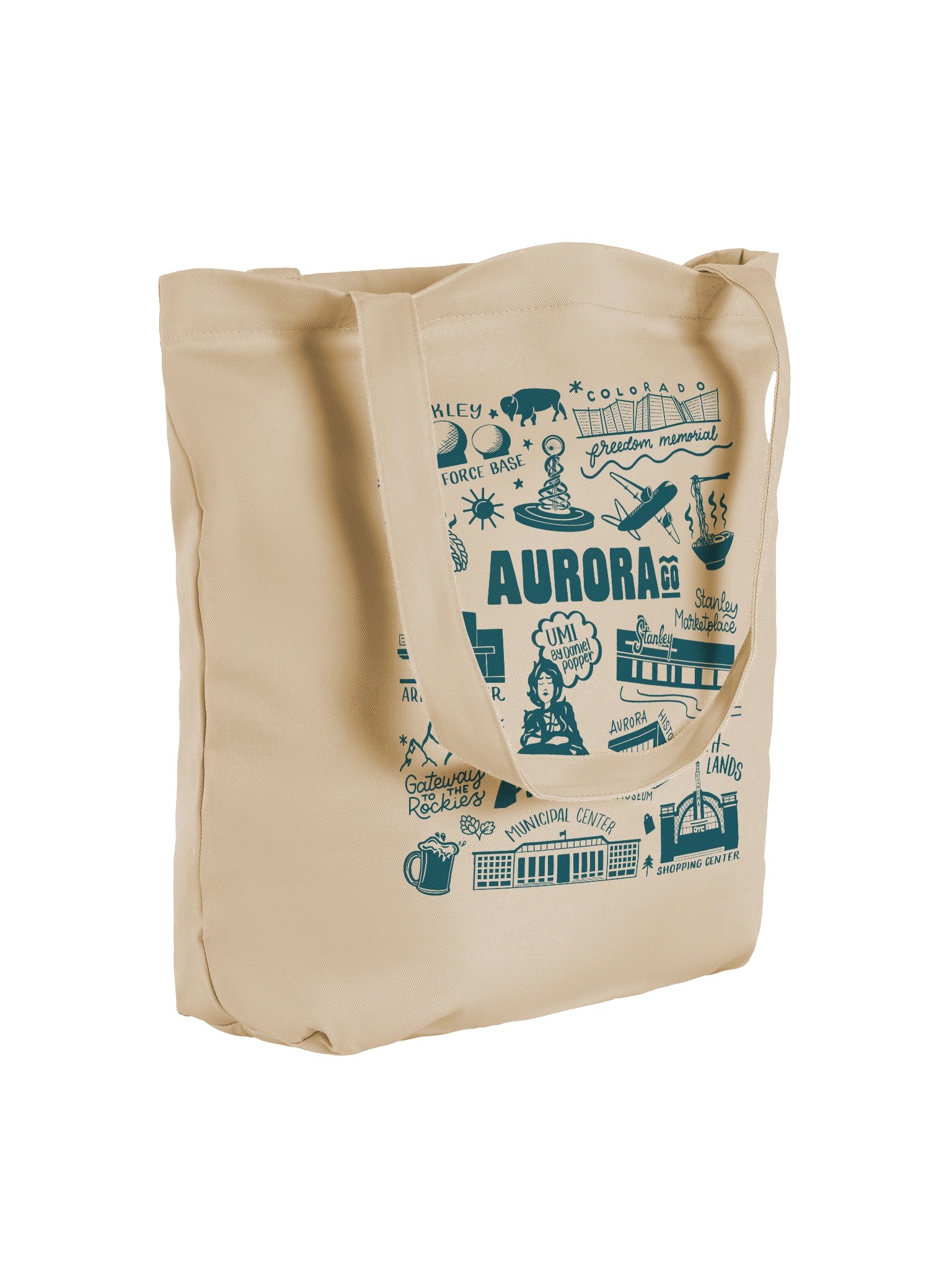 Aurora Landmarks Tote Bag product image (4)