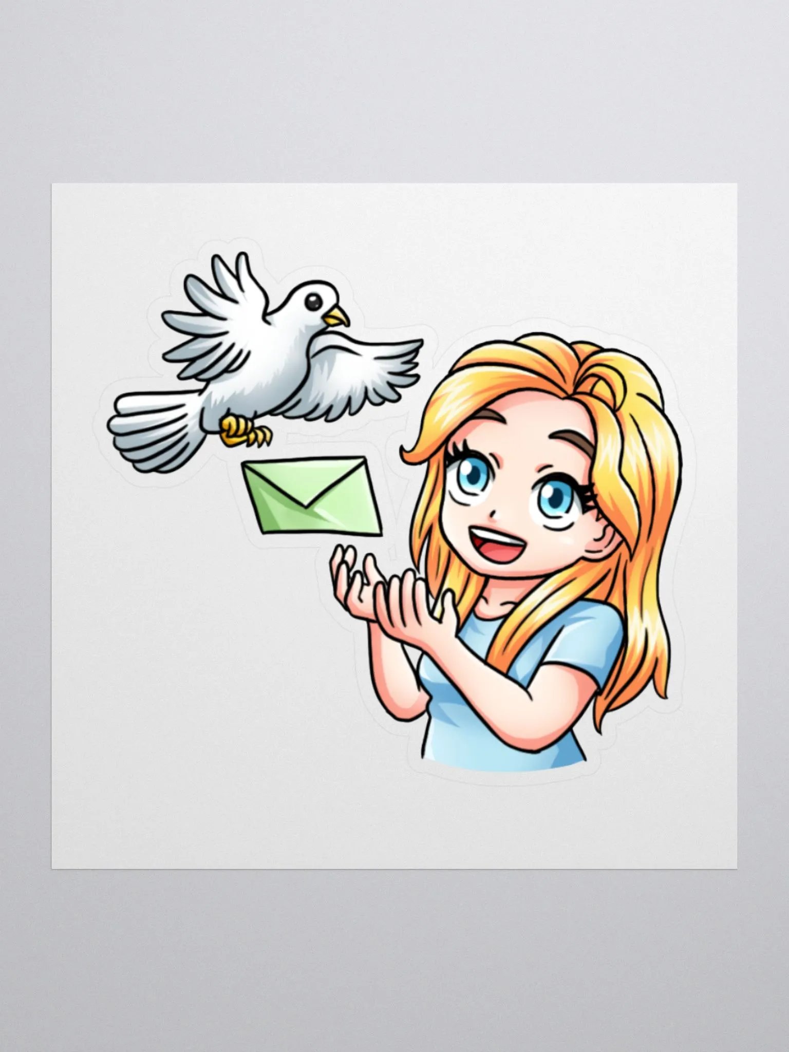 Melissa Post Emote Sticker product image (1)