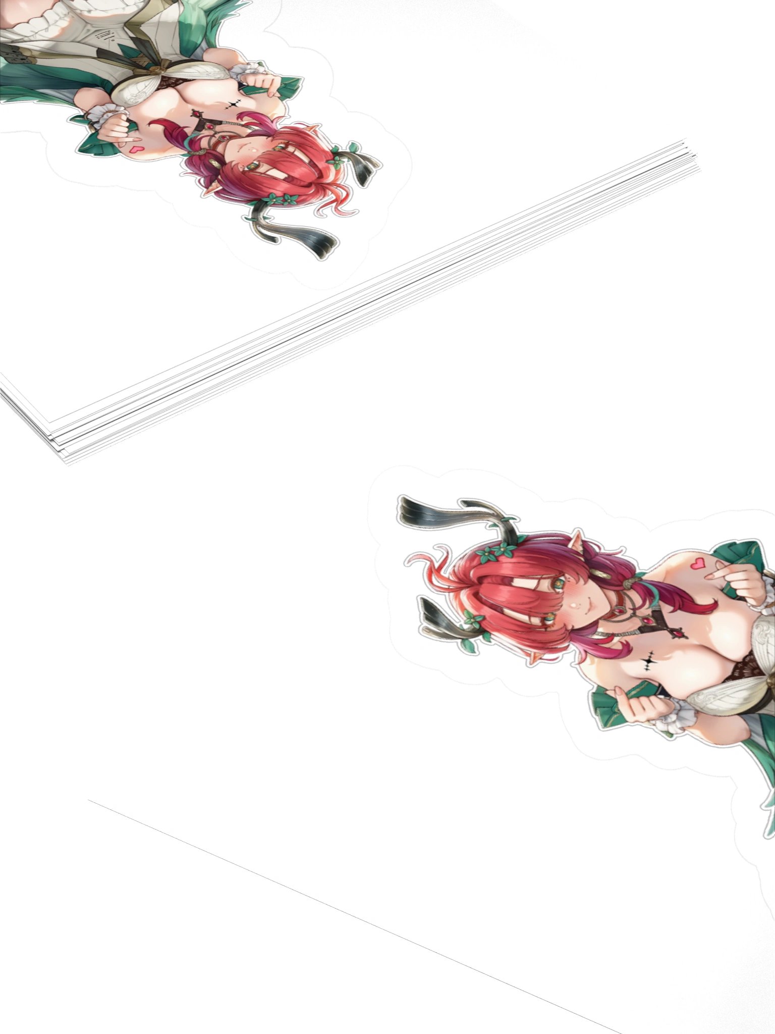 Ciaccona Finger Heart Sticker product image (10)