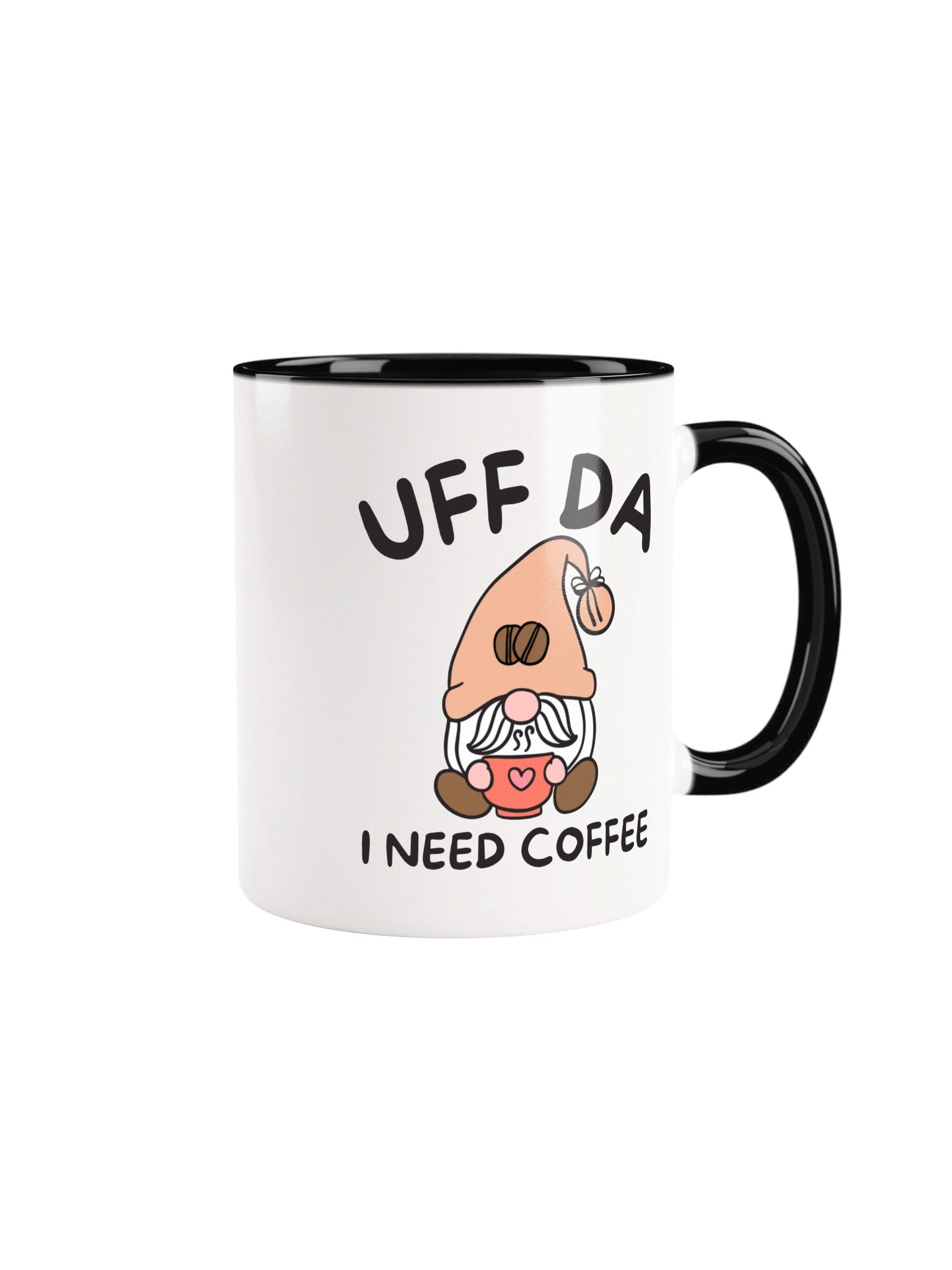 Uff Da I Need Coffee Gnome Mug product image (2)