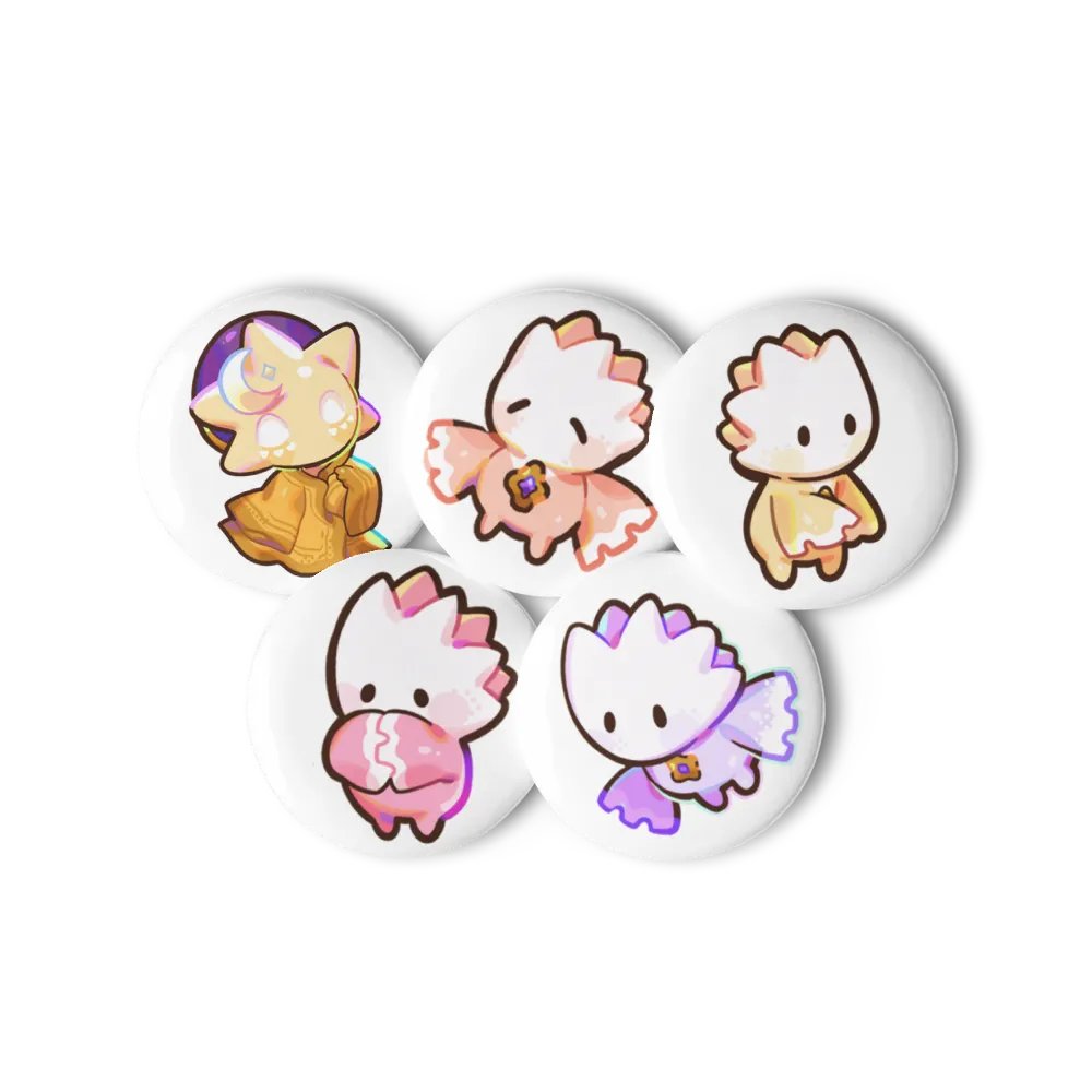 Starburst Pin Button Set product image (3)
