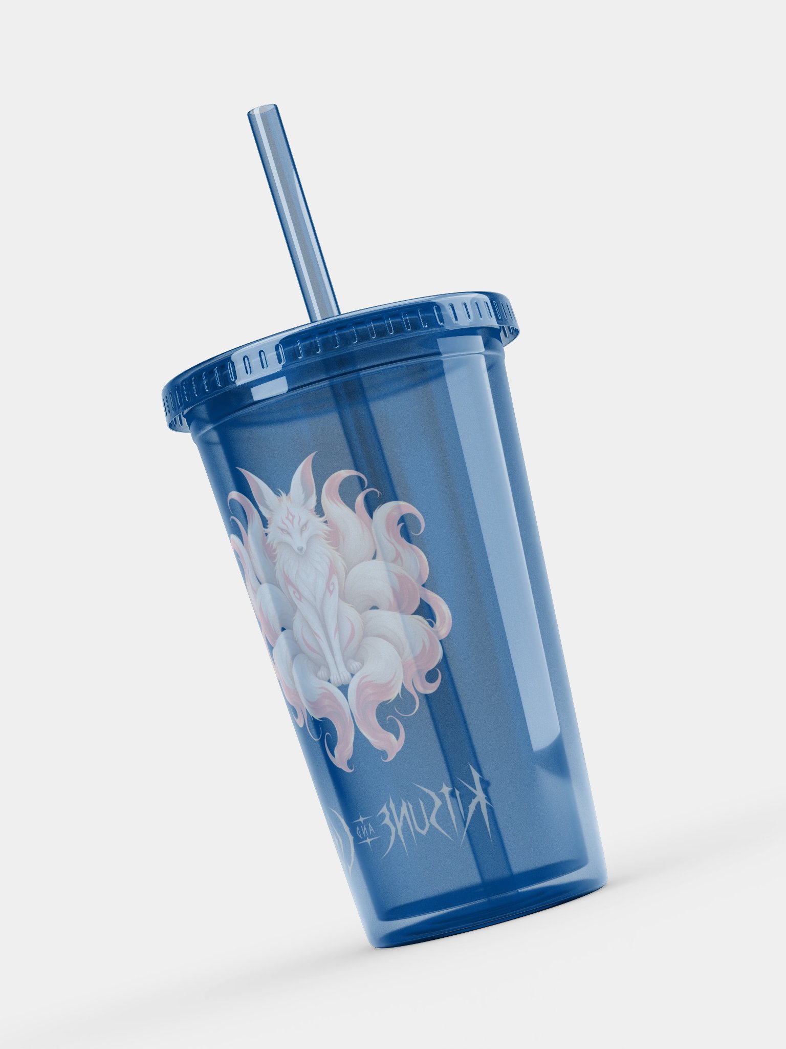 🦊 Kitsune & Co — Nine-Tailed Kitsune Double-Walled Drinking Cup product image (8)